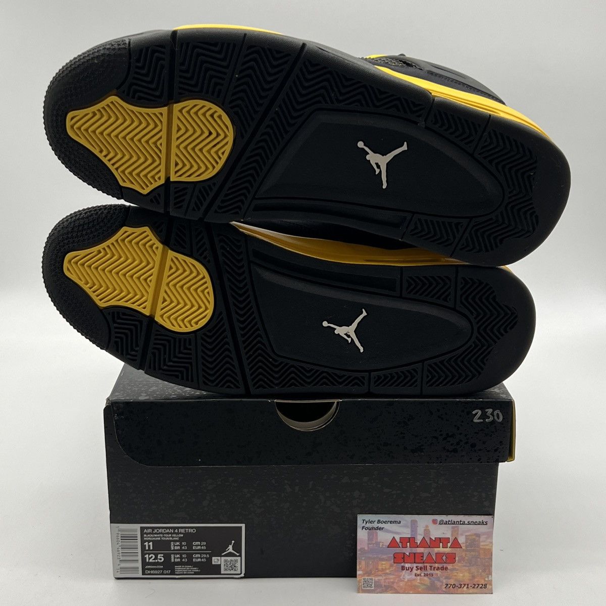 Jordan Brand Air Jordan 4 Thunder Size US 11 / EU 44 - 8 Thumbnail