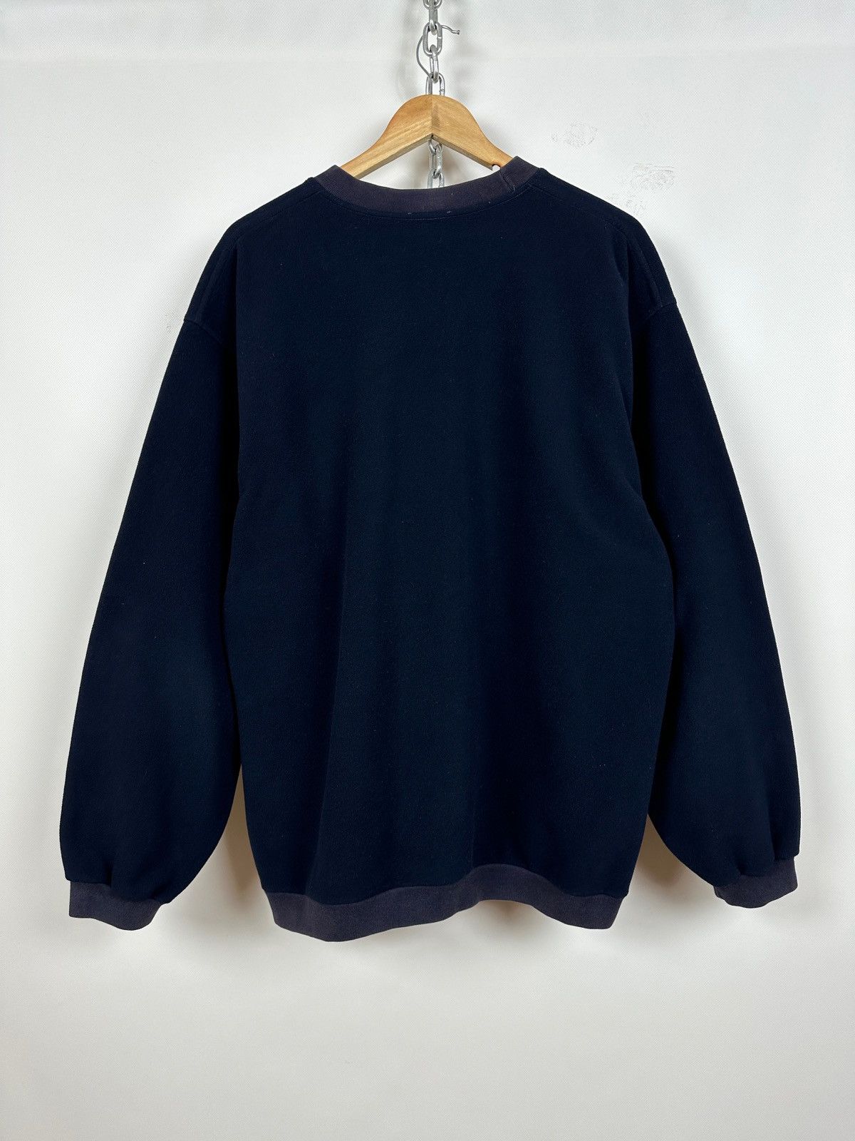 Dainese Vintage Dainese Windstopper Navy Blue Fleece Sweatshirt Size US XL / EU 56 / 4 - 10 Thumbnail