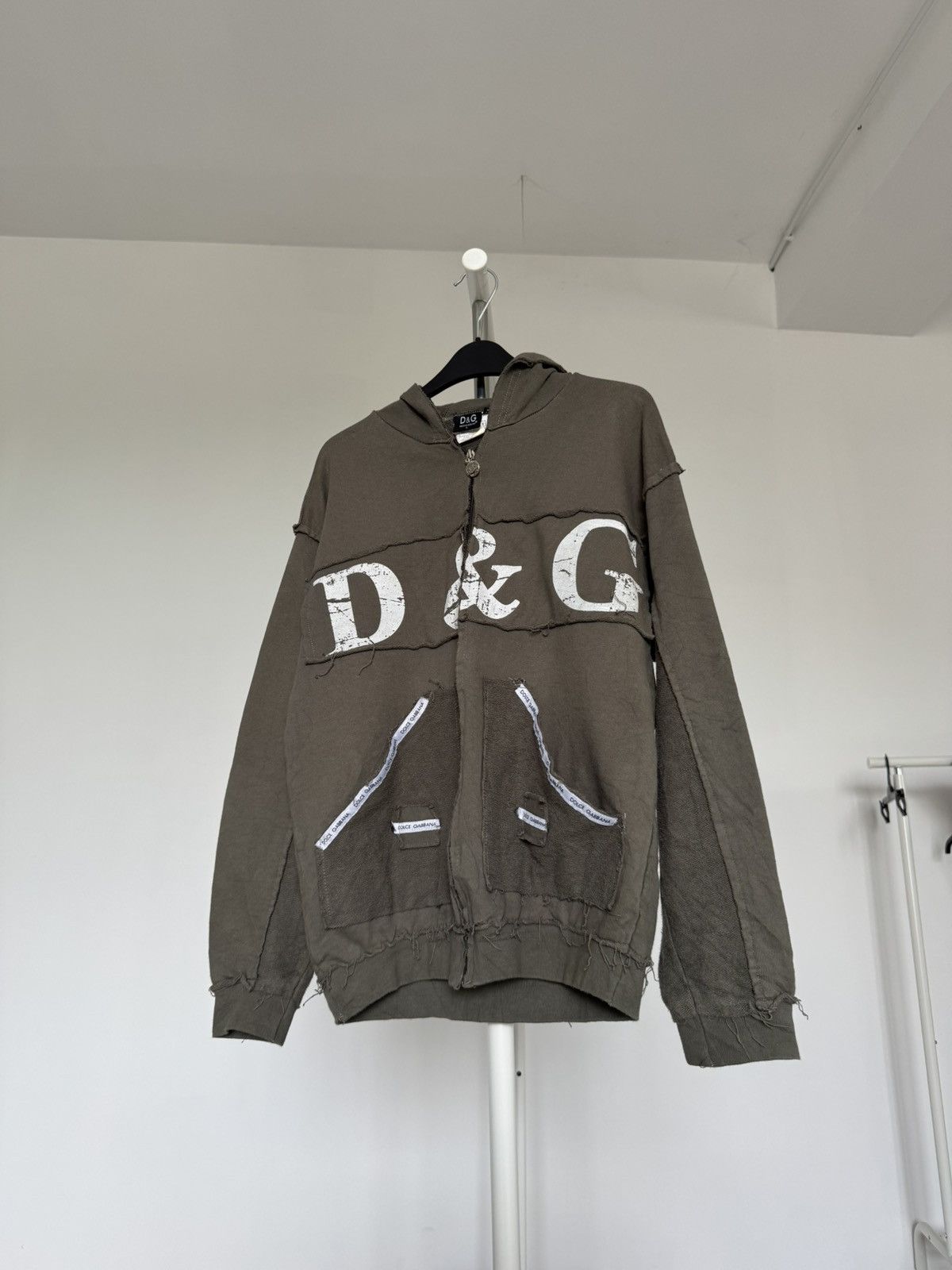 トップス 00s archive Dolce&Gabbana zip hoodie 44 00s archive Dolce&Gabbana zip hoodie 44