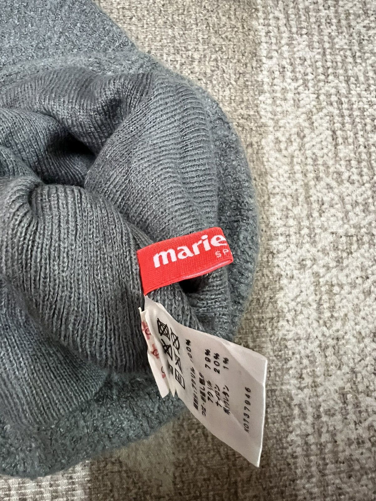 Designer × Vintage Vintage Marie Claire Beanie Cap Size ONE SIZE - 6 Thumbnail