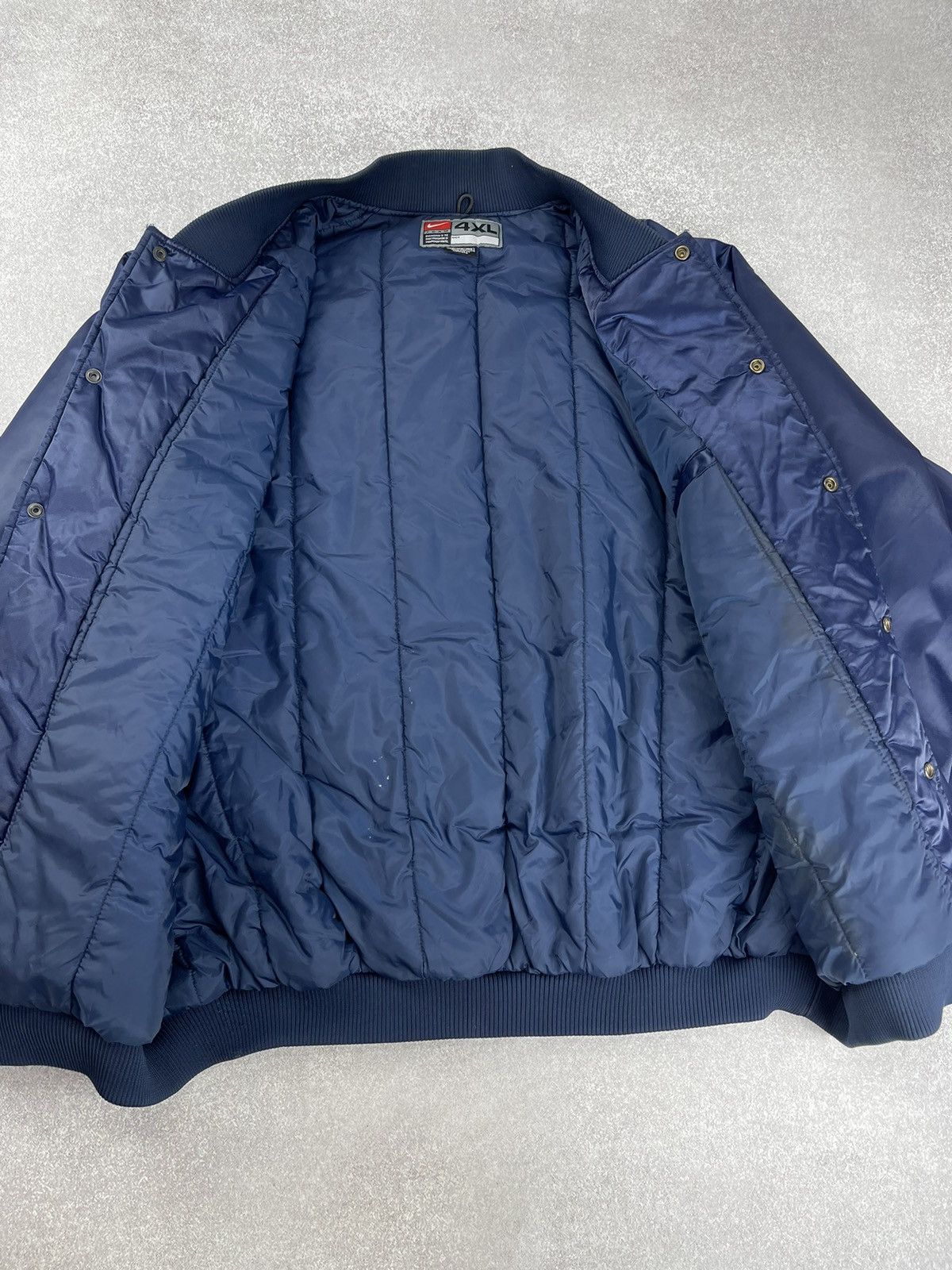 NBA × Nike × Vintage Vintage NBA Dallas Mavericks Bomber Jacket Size US XXL / EU 58 / 5 - 10 Thumbnail