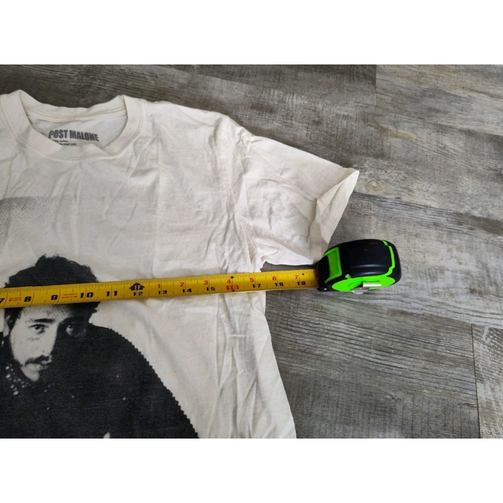 Off-White VINTAGE Post Malone Runaway Tour Band Tee Shirt Shirt Adult M White Double-Sided Band Music 2019 Men Size US M / EU 48-50 / 2 - 5 Thumbnail