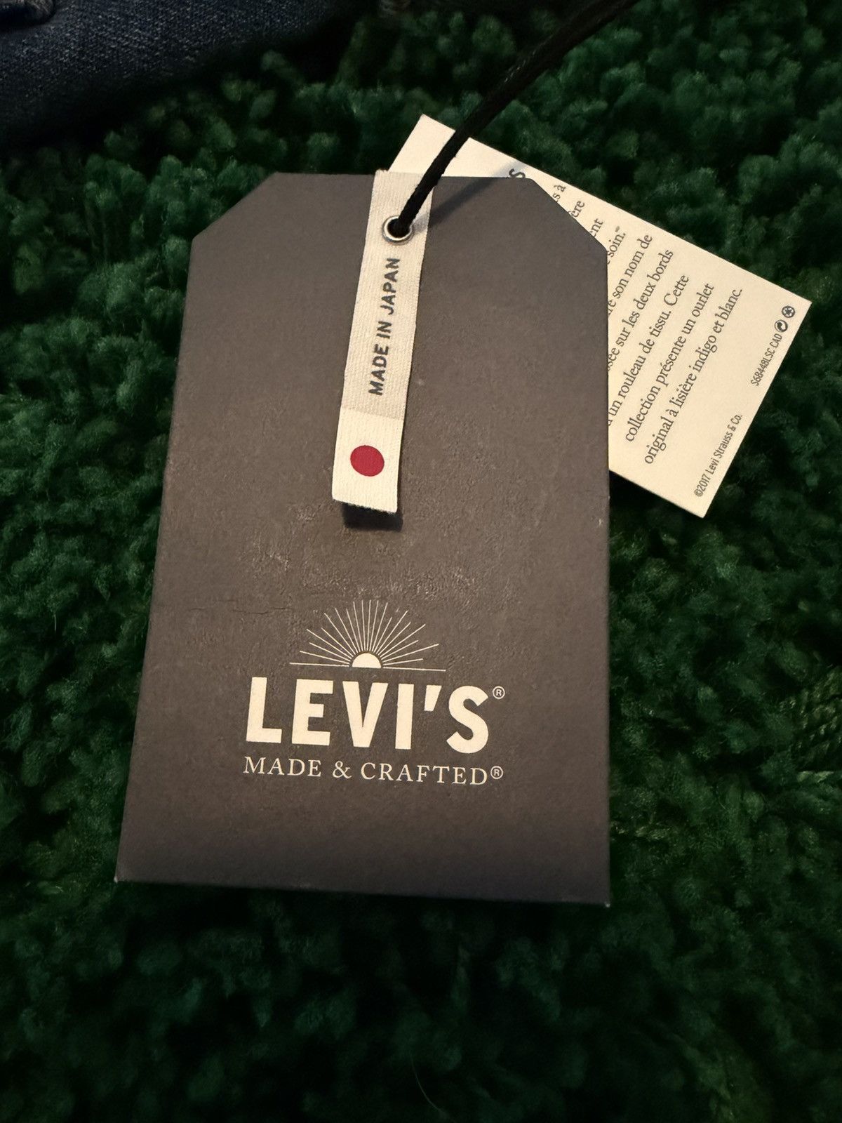 Levi's Made & Crafted Levis 511 Slim Made and Crafted Japan Selvedge Jeans 34x34 Size US 34 / EU 50 - 11 Thumbnail
