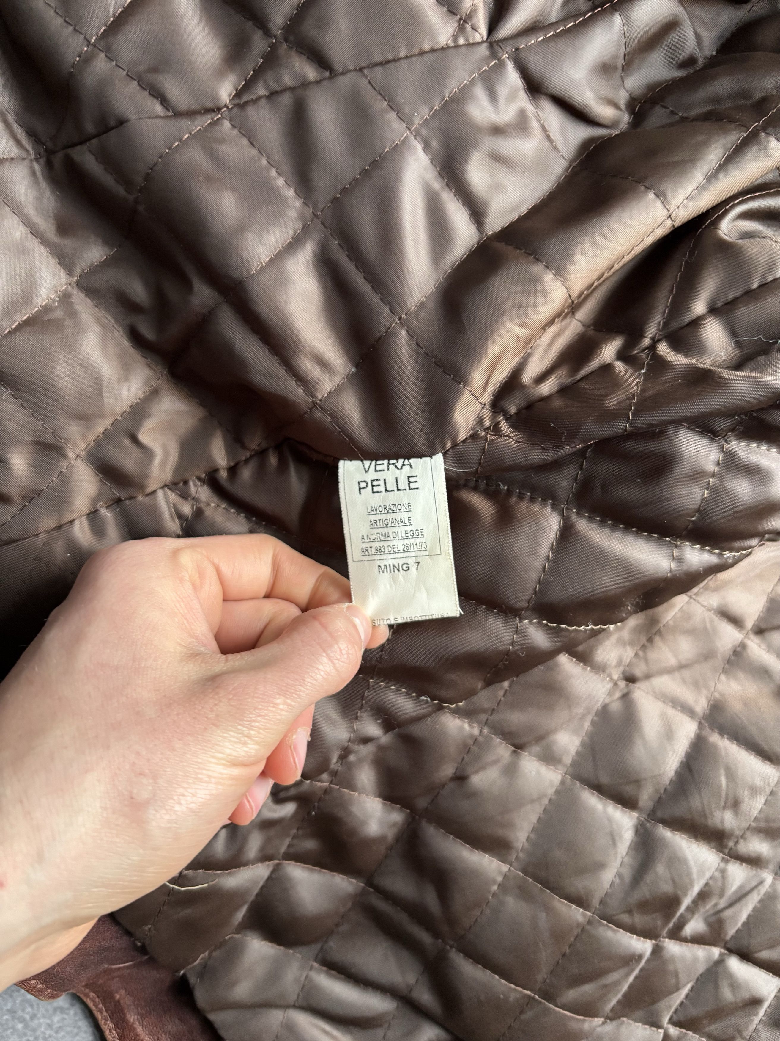 Yohji Yamamoto 2000s JAPANESE ISSEY MIYAKE STYLE WASHED FUR/LEATHER JACKET Size US S / EU 44-46 / 1 - 10 Thumbnail
