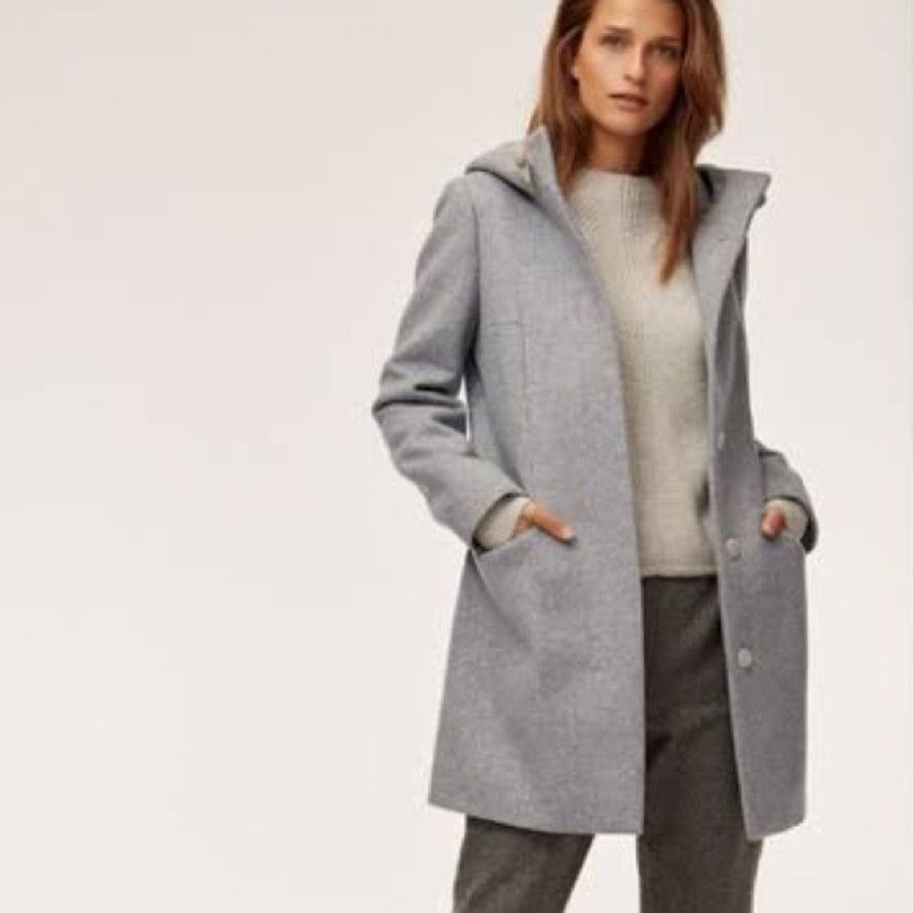 Aritzia pearce wool coat clearance