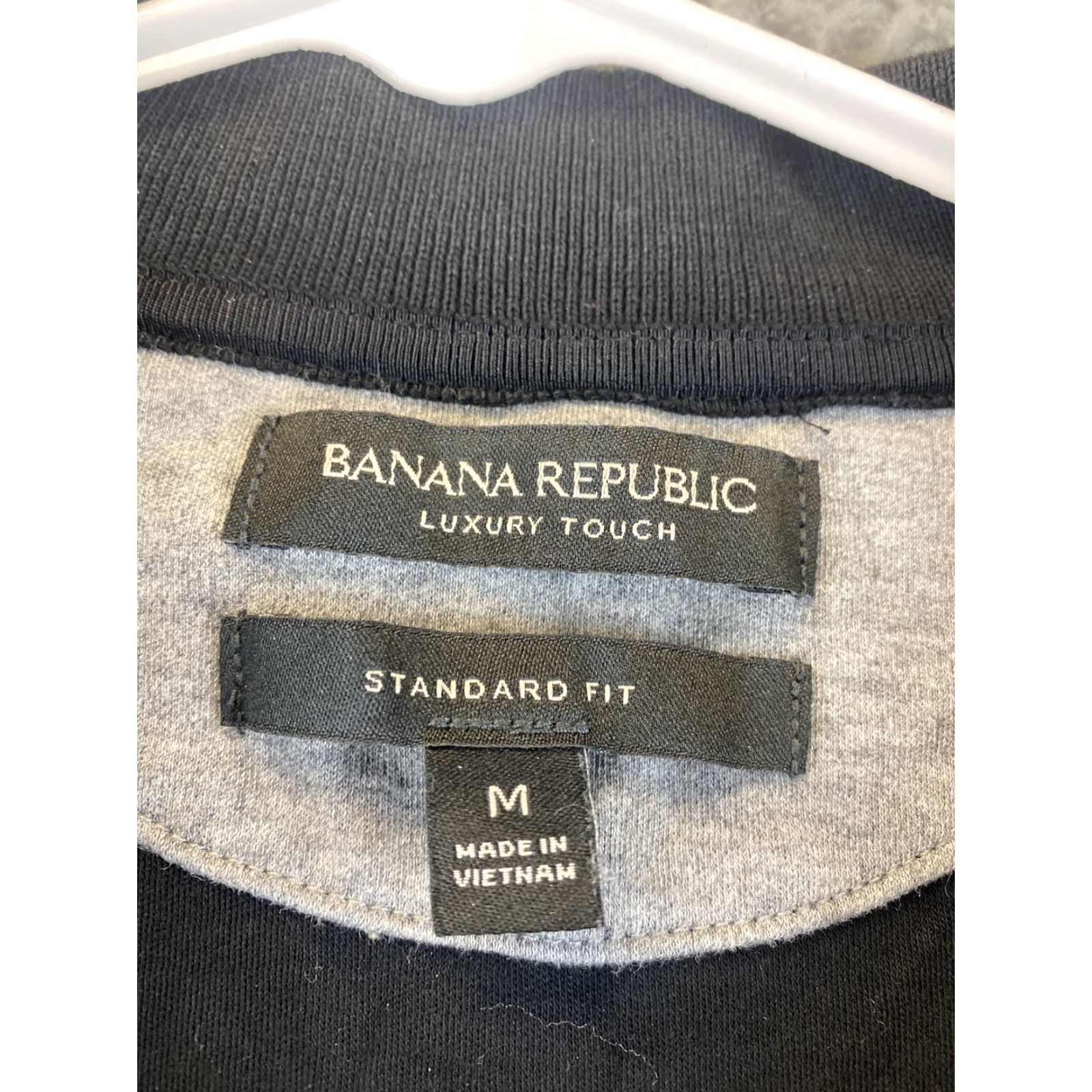 Banana Republic Banana Republic Polo Shirt Mens M Black Solid Short Sleeve /85-47 Size US M / EU 48-50 / 2 - 5 Thumbnail