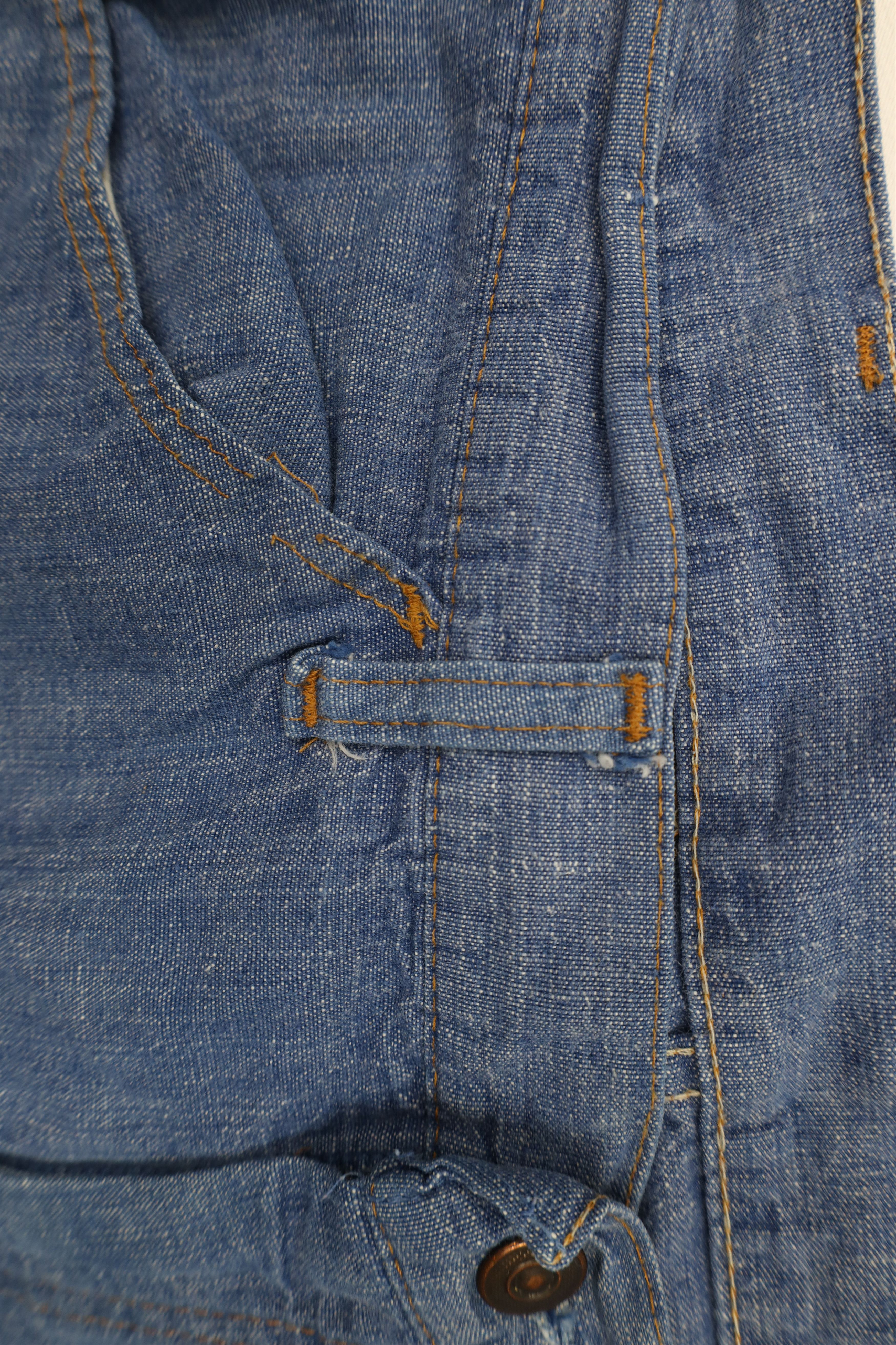 Vintage Vintage 70s Streetwear Flared Bell Bottoms Jeans Blue USA Size US 32 / EU 48 - 7 Thumbnail