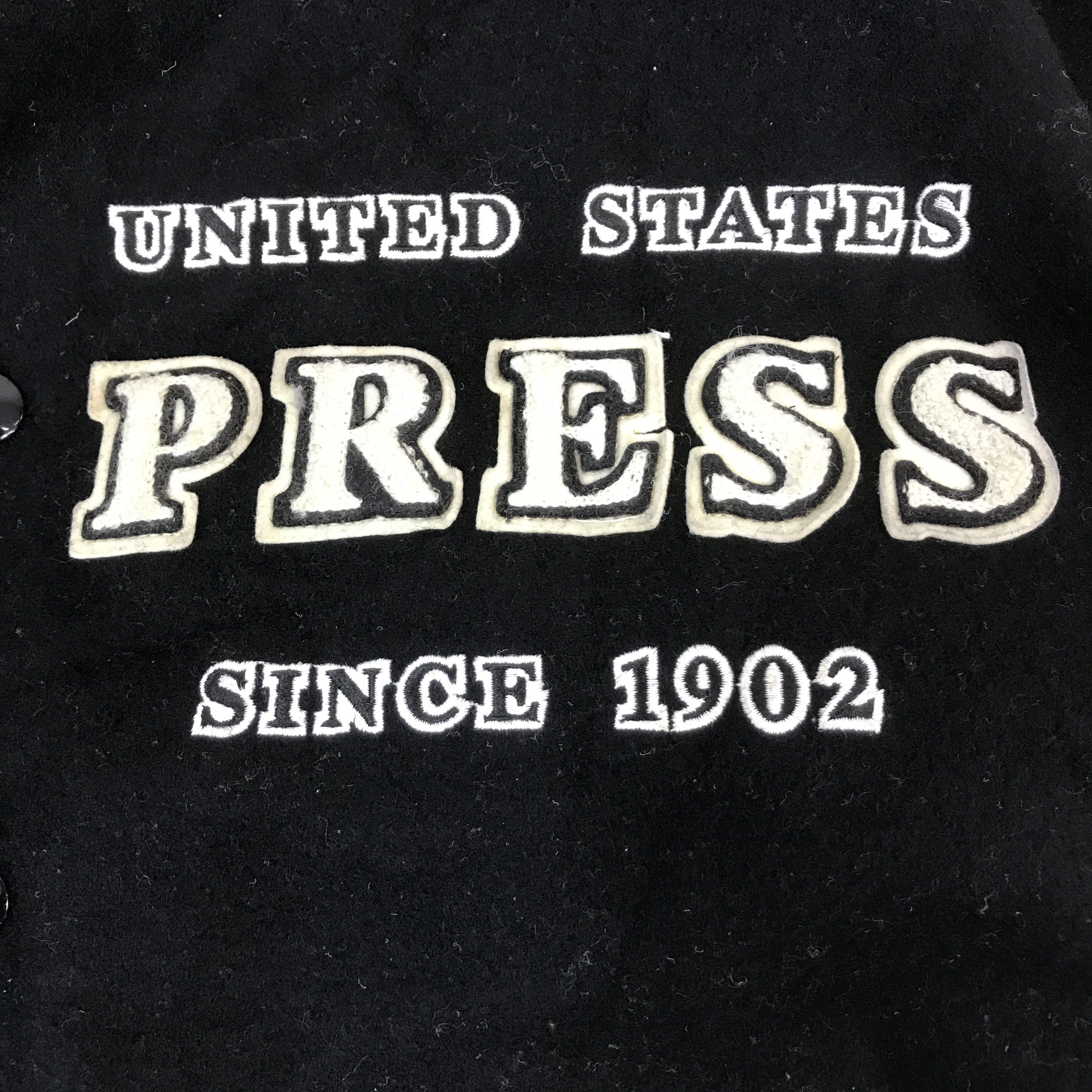 J. Press VINTAGE J.PRESS VARSITY JACKET LEATHER SLEEVE Size US L / EU 52-54 / 3 - 7 Thumbnail