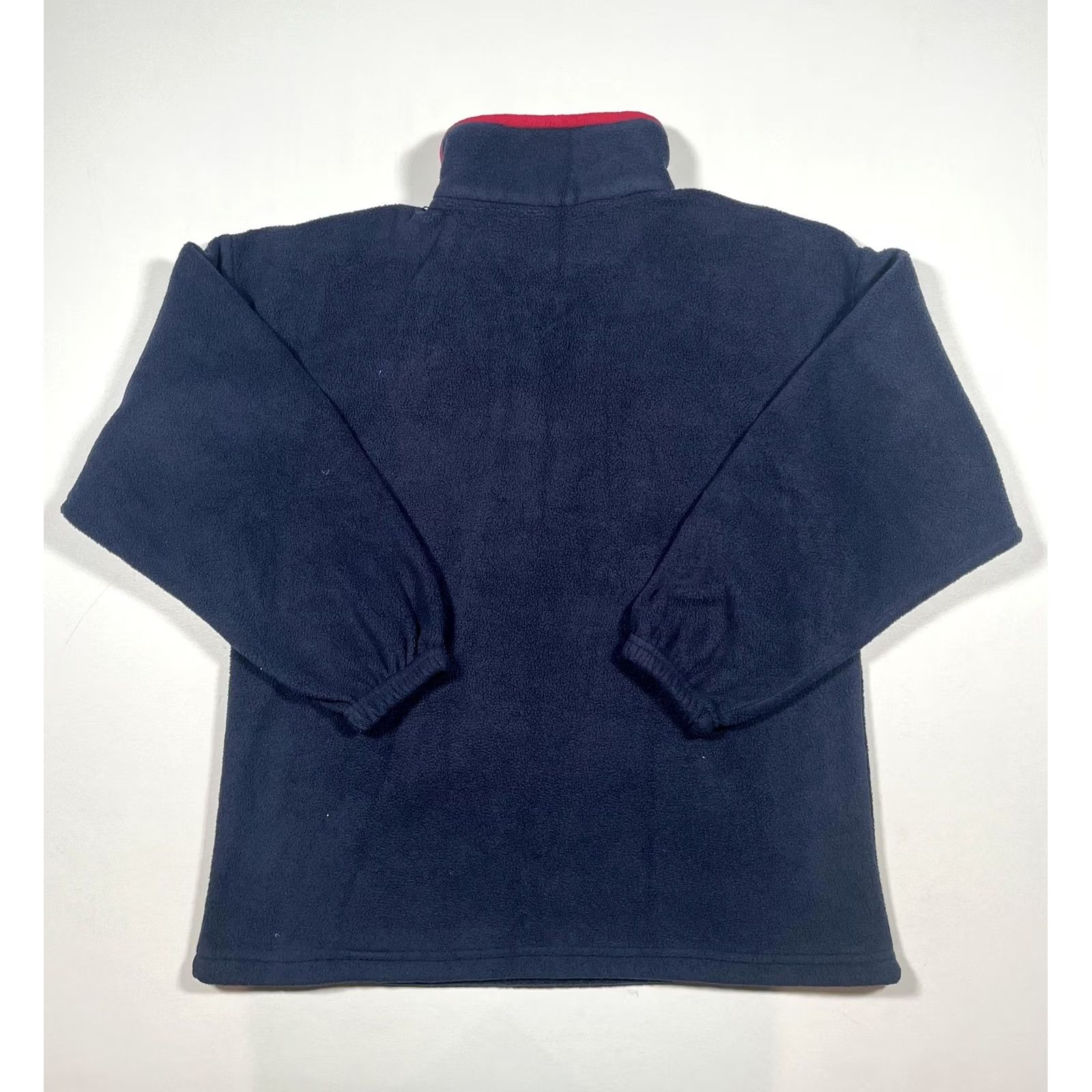 Vintage VINTAGE Tipsy Fleece Pullover L Navy Quarter Zip Manitou Springs Made USA Men's Large Size US L / EU 52-54 / 3 - 2 Thumbnail