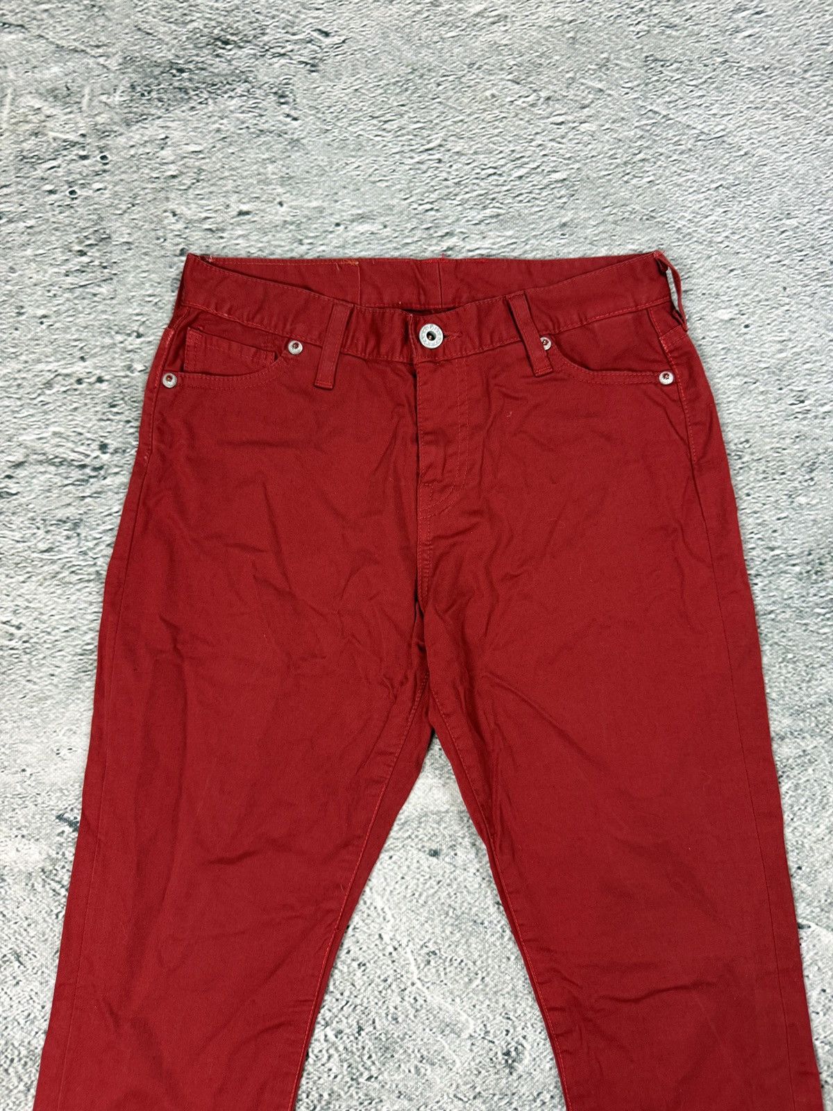 Bape Bape jeans red A Bathing Ape vintage Japanese pants Size 25" / US 0 / IT 36 - 5 Thumbnail