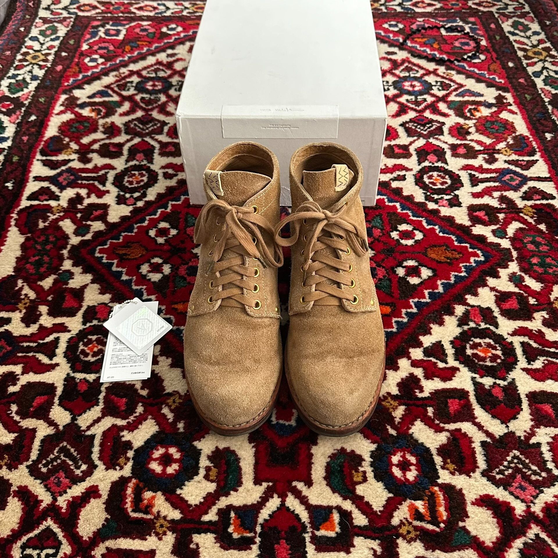 Visvim visvim brigadier suede boots in camel Size US 8 / EU 41 - 1 Thumbnail