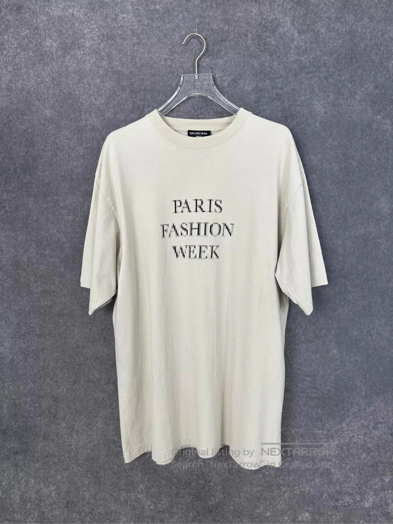 Balenciaga Paris Fashion Week Graphic Short Sleeve Tee. Size US XS / EU 42 / 0 - 1 Thumbnail