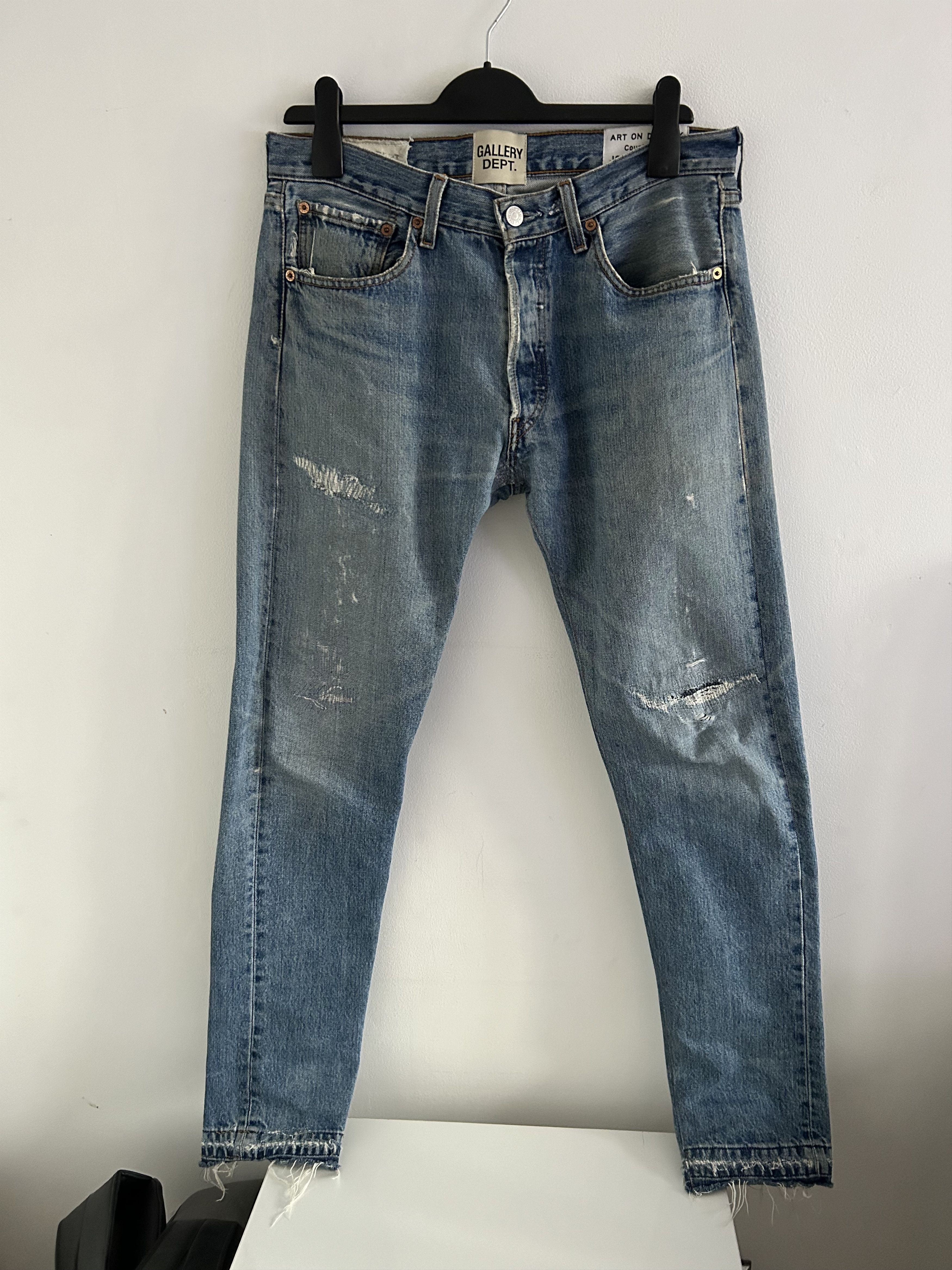 image of Gallery Dept. Indigo Blue 5001 Denim Jeans Size W31 L32, Men's
