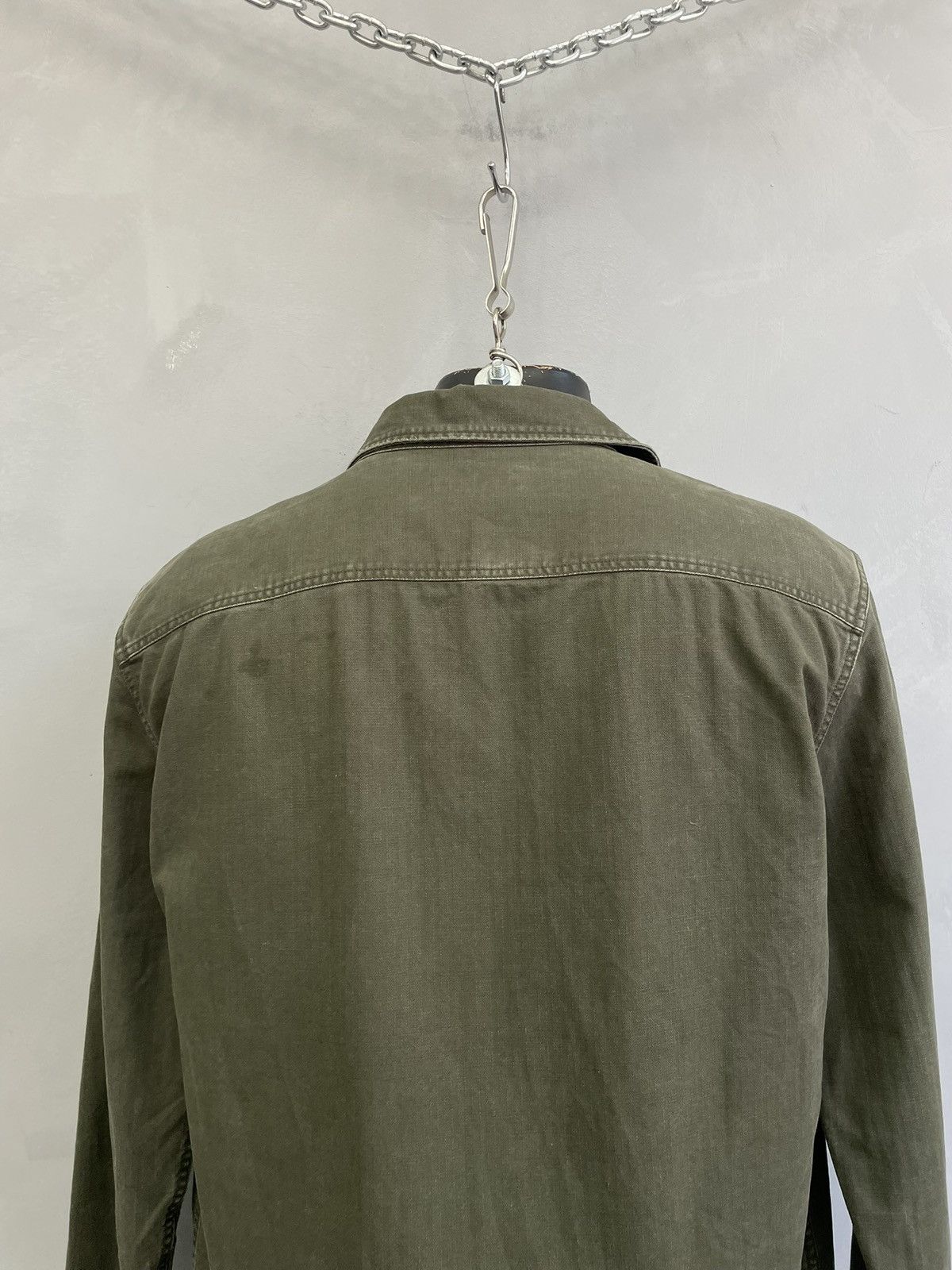 Allsaints All Saints green military field jacket utility street style Size US M / EU 48-50 / 2 - 11 Thumbnail
