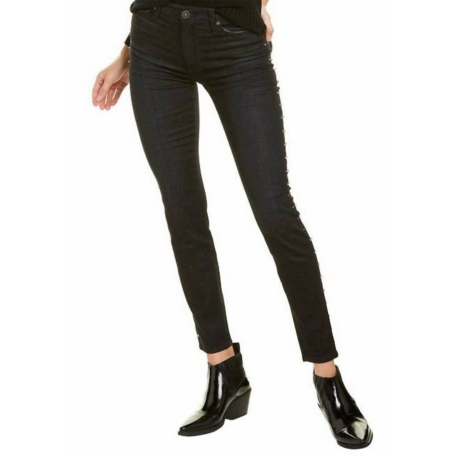 HUDSON Women's Barbara High Waist Super Skinny Ankle Jean – Streamlined Power Stretch Denim - View #10
