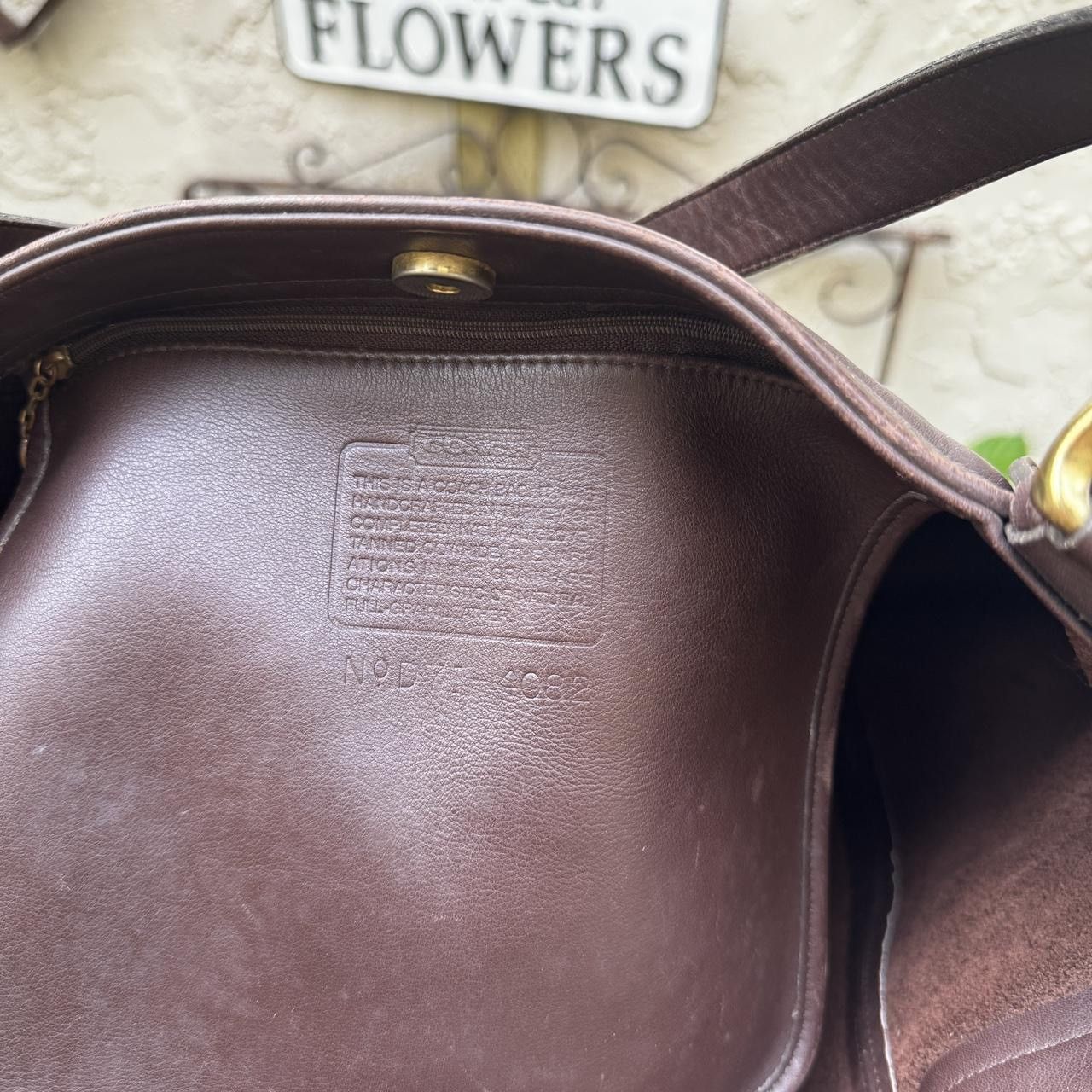 Coach Dark Brown Vintage Coach Waverly Tote Size ONE SIZE - 7 Thumbnail