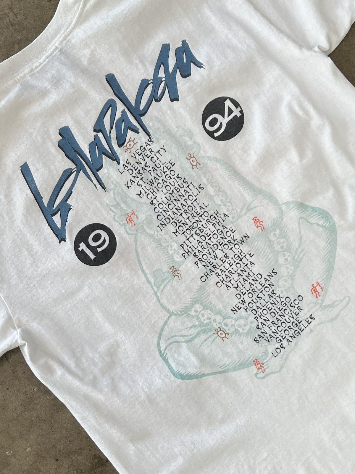 Band Tees Vintage 1994 Smashing Pumpkins Lollapalooza Festival Tee XL Size US XL / EU 56 / 4 - 4 Thumbnail