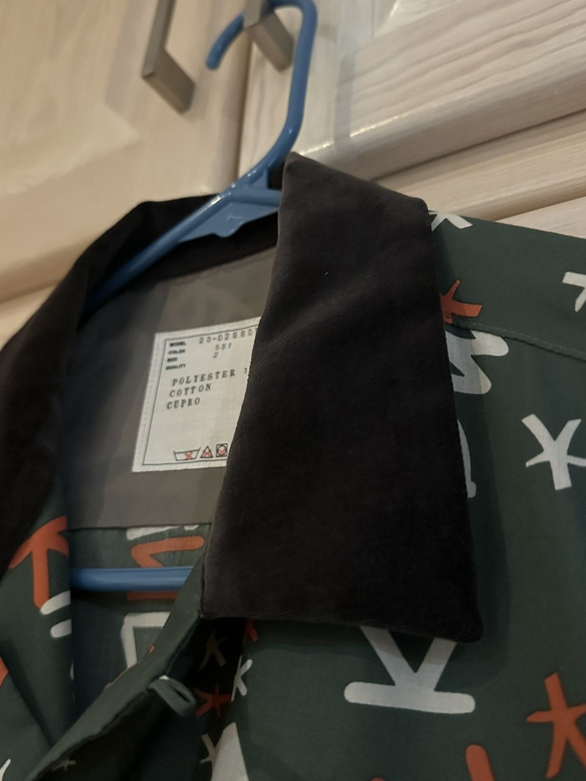 Sacai Sacai green designer eric haze button shirt Size US L / EU 52-54 / 3 - 3 Thumbnail