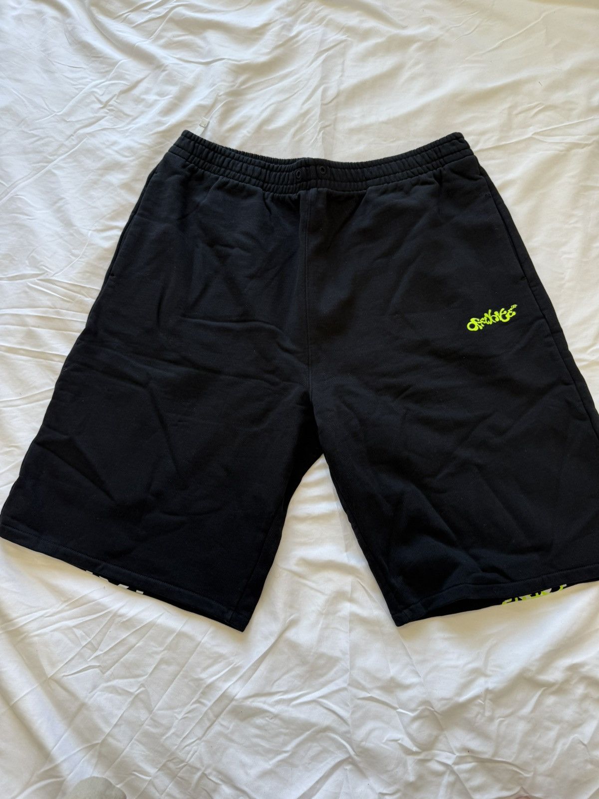 Off-White Off White Black shorts Size US 41 - 1 Thumbnail