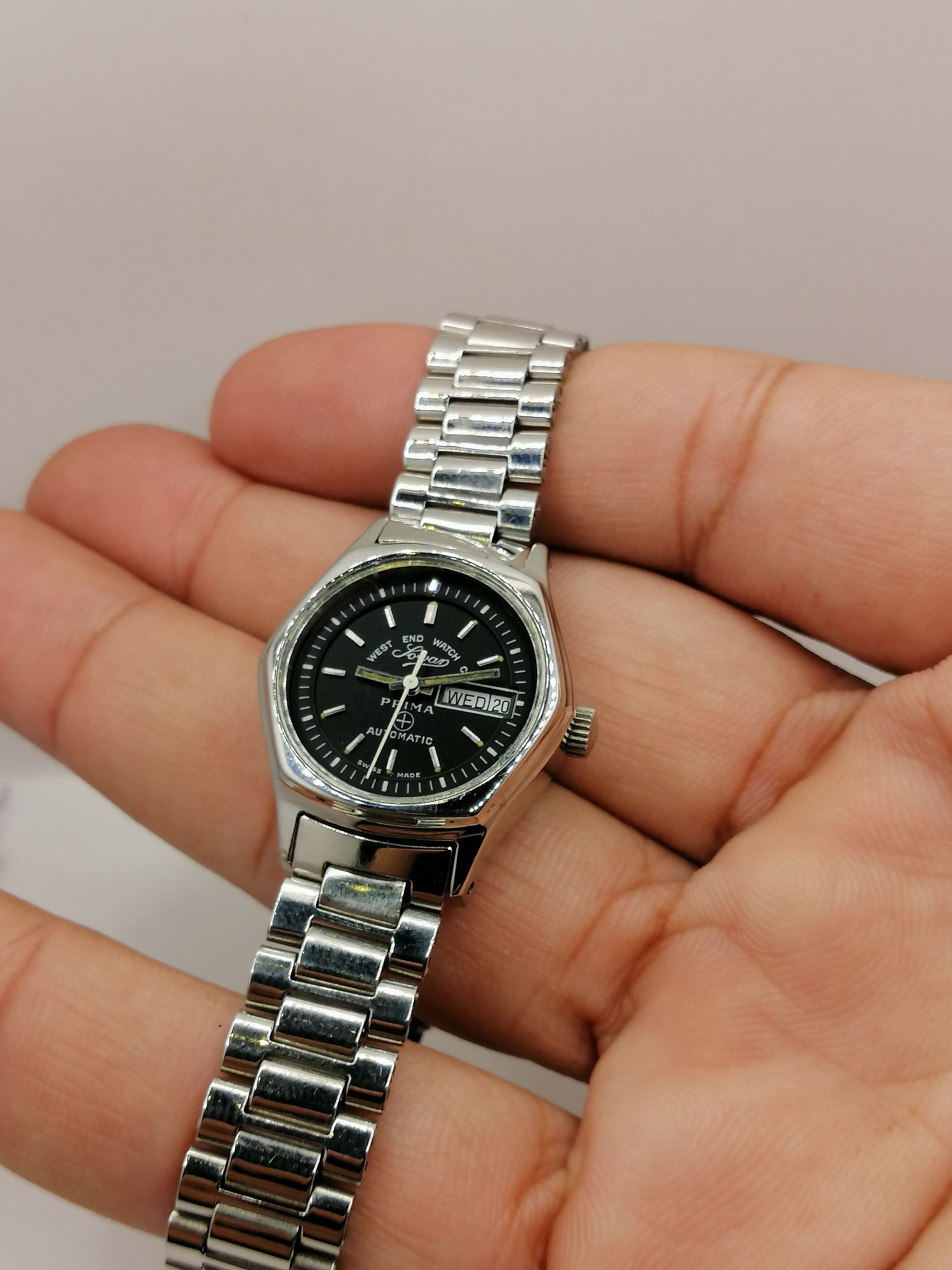 Vintage West End Watch Co sowar Day/Date Automatic wrist Watch Size ONE SIZE - 3 Thumbnail
