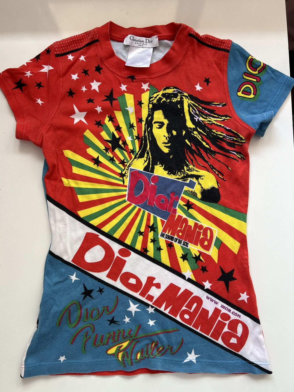 Dior Dior rasta tops Size S / US 4 / IT 40 - 3 Thumbnail