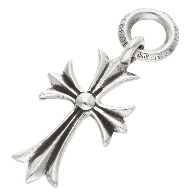 Chrome Hearts Chrome Hearts Tiny CH Cross Silver Necklace Size ONE SIZE - 2 Thumbnail