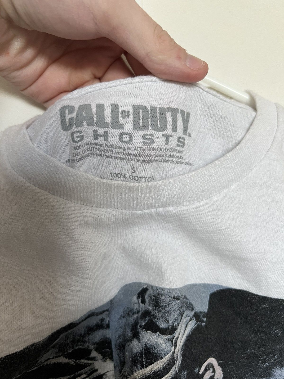 Vintage Vintage Call of Duty Ghosts Promo Shirt Size US S / EU 44-46 / 1 - 4 Thumbnail