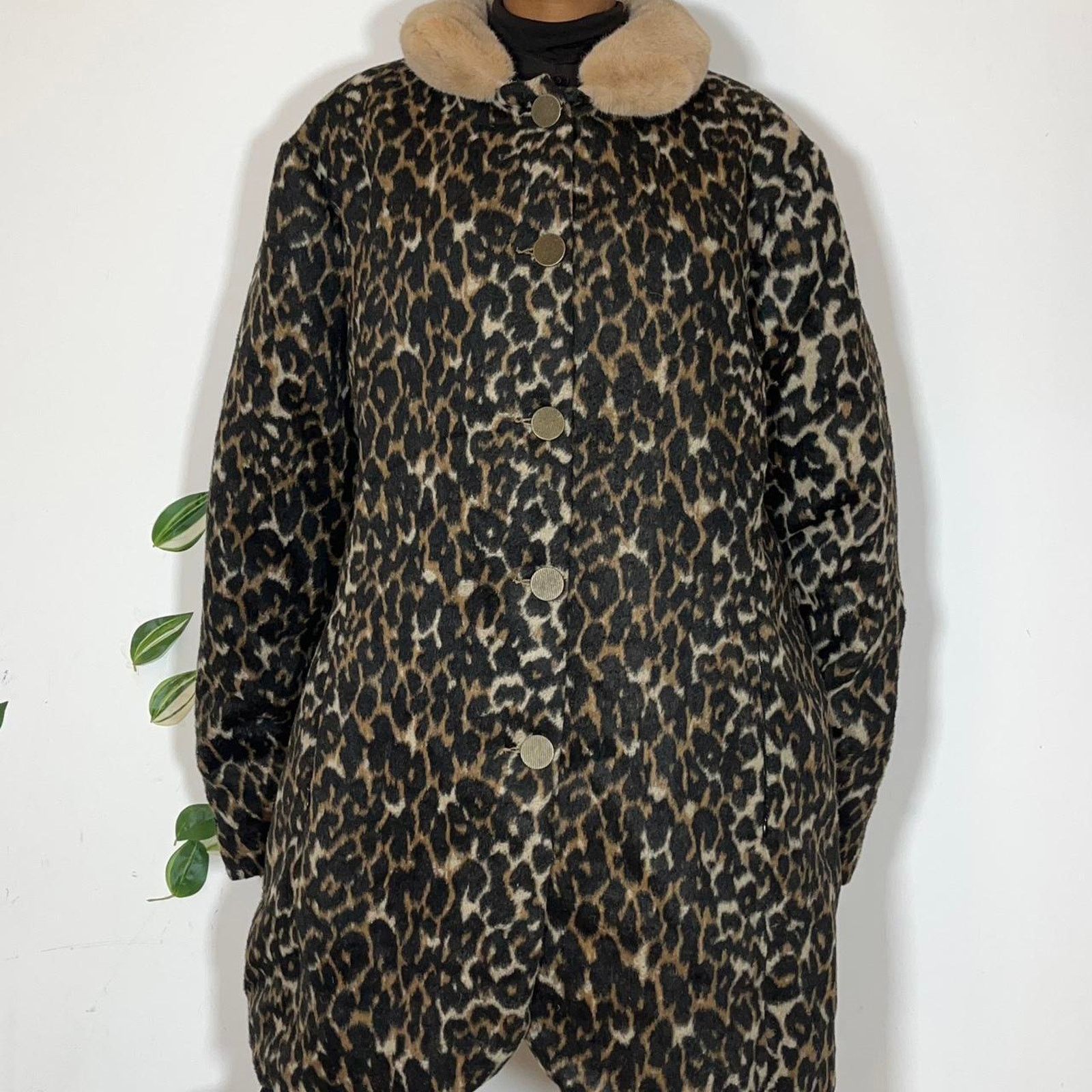 Other Oversized reversible cheetah print jacket Size XXL / US 16-18 / IT 52-54 - 2 Thumbnail