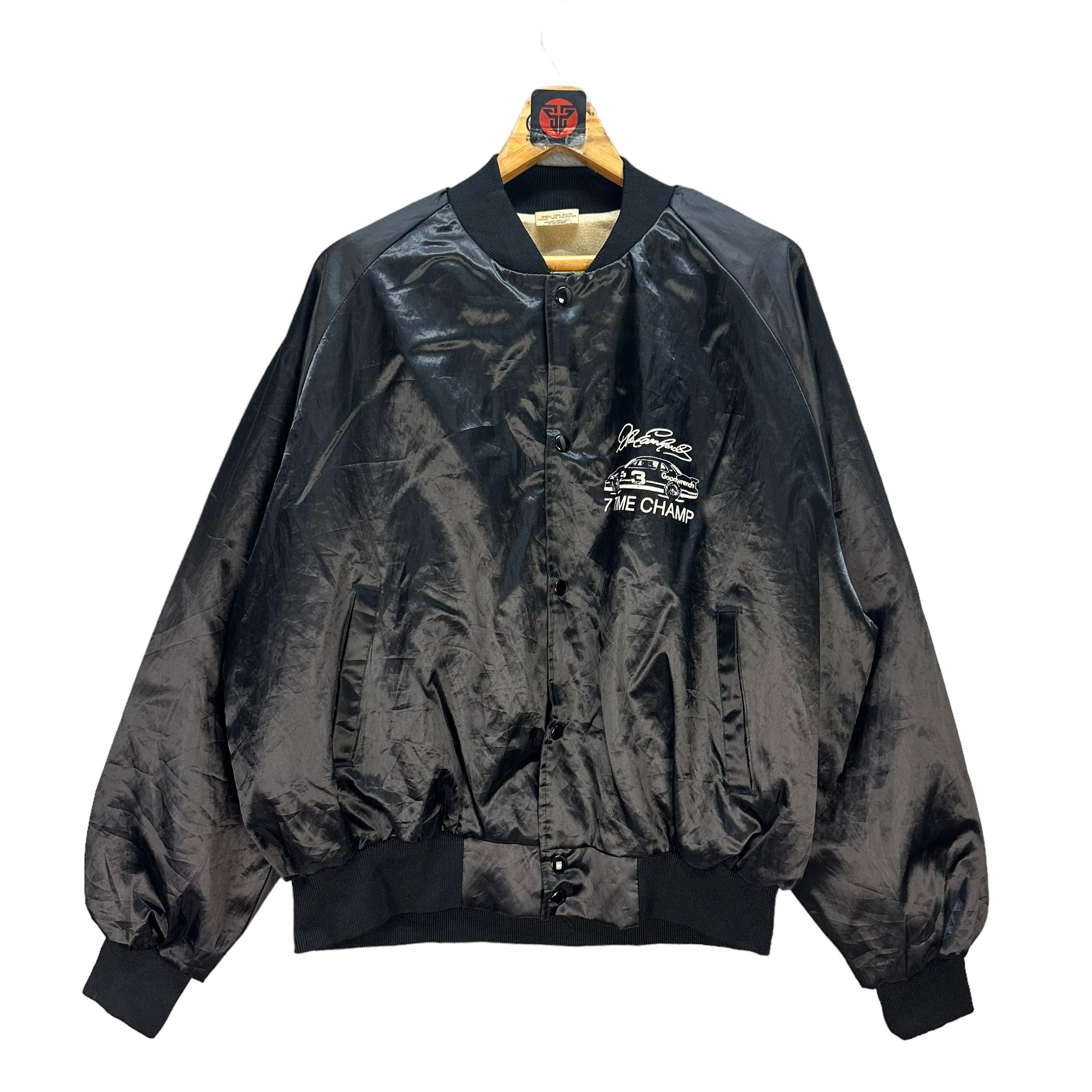 NASCAR 1991 DALE EARNHARDT WINSTON CUP CHAMPION JACKET #7583-155 Size US XXL / EU 58 / 5 - 5 Thumbnail