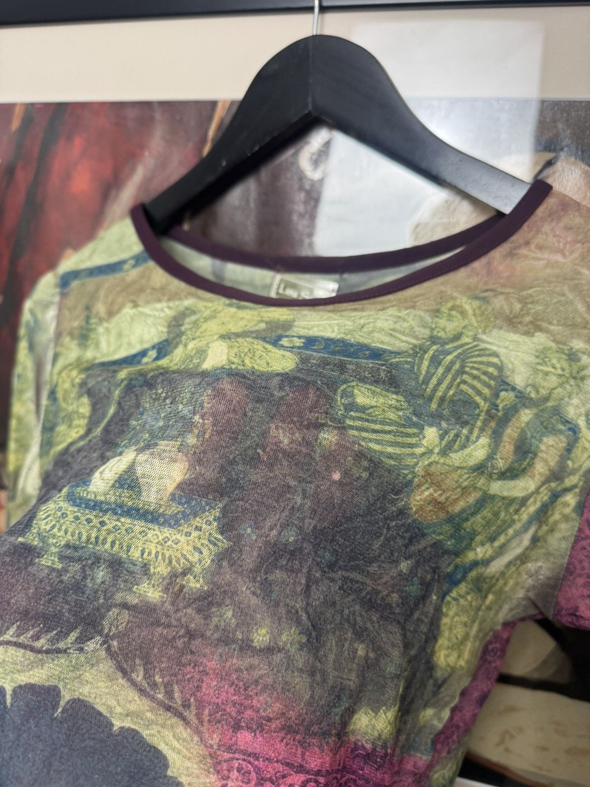 Vintage Rare Vintage Multi Japanese Mesh top like jean paul gaultier Size M / US 6-8 / IT 42-44 - 7 Thumbnail