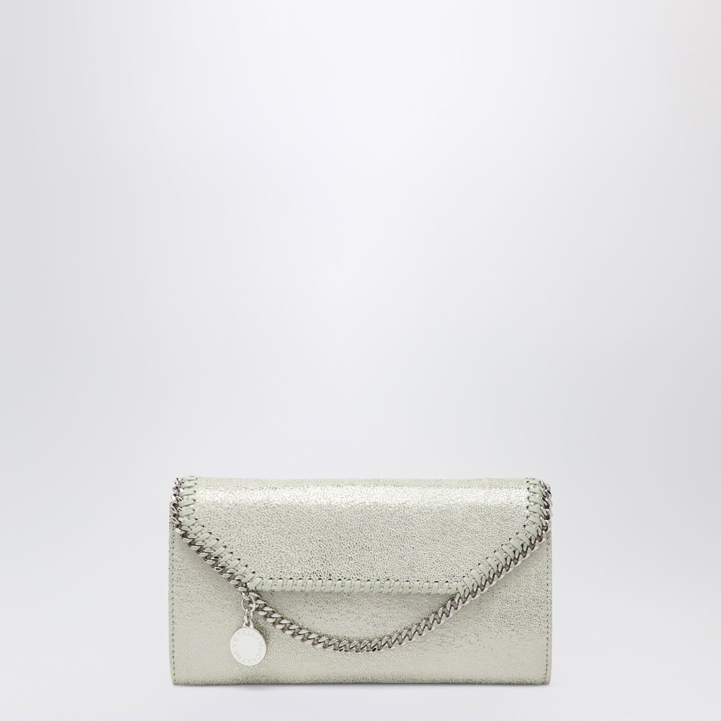 Stella McCartney Stella Mccartney Light Lime Green Falabella Shoulder Wallet Bag Size ONE SIZE - 1 Thumbnail