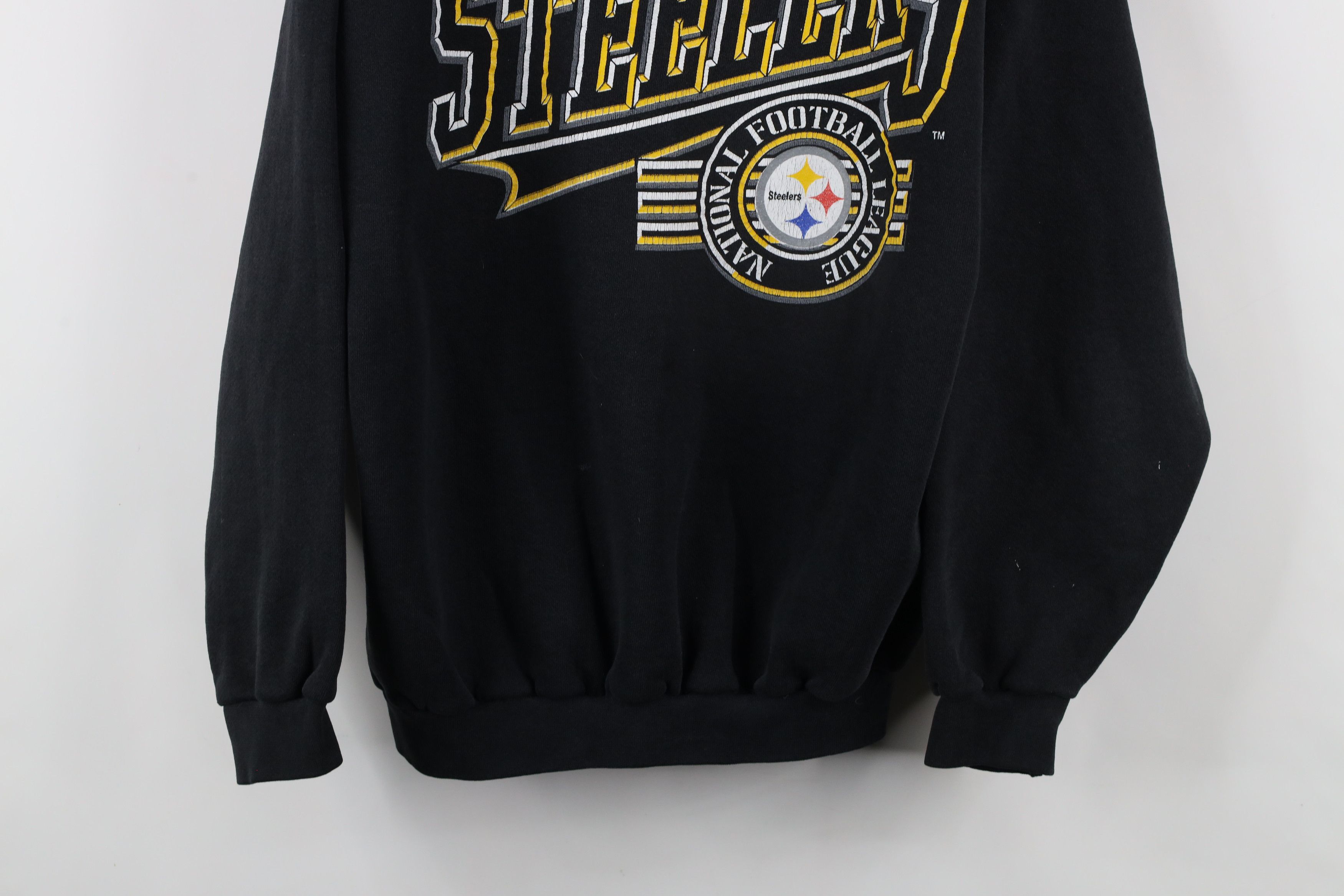 Vintage Vintage 80s 90s Pittsburgh Steelers Football Sweatshirt USA Size US L / EU 52-54 / 3 - 3 Thumbnail