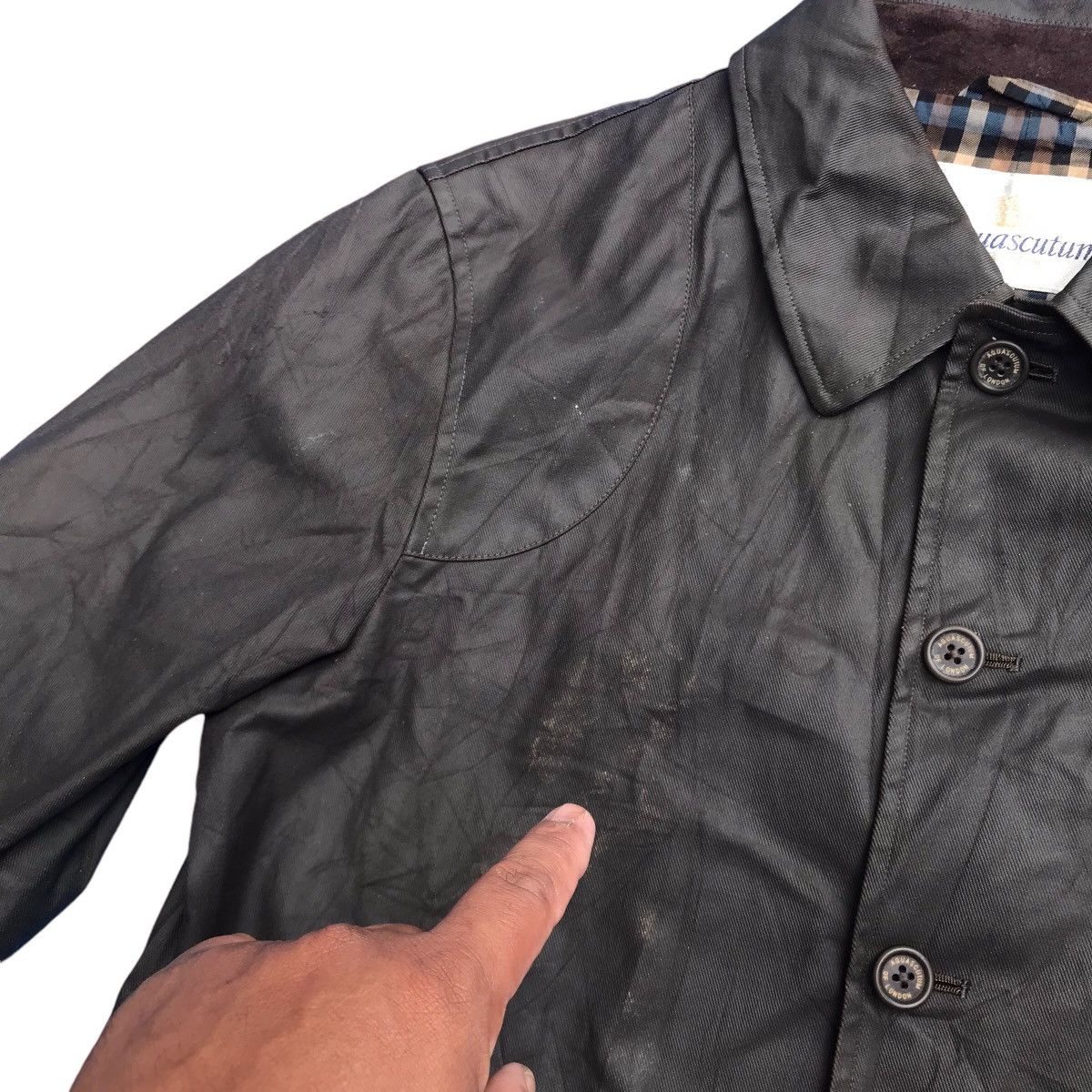 Aquascutum Vintage Aquascutum Workwear Jacket Oversized Size US M / EU 48-50 / 2 - 11 Thumbnail