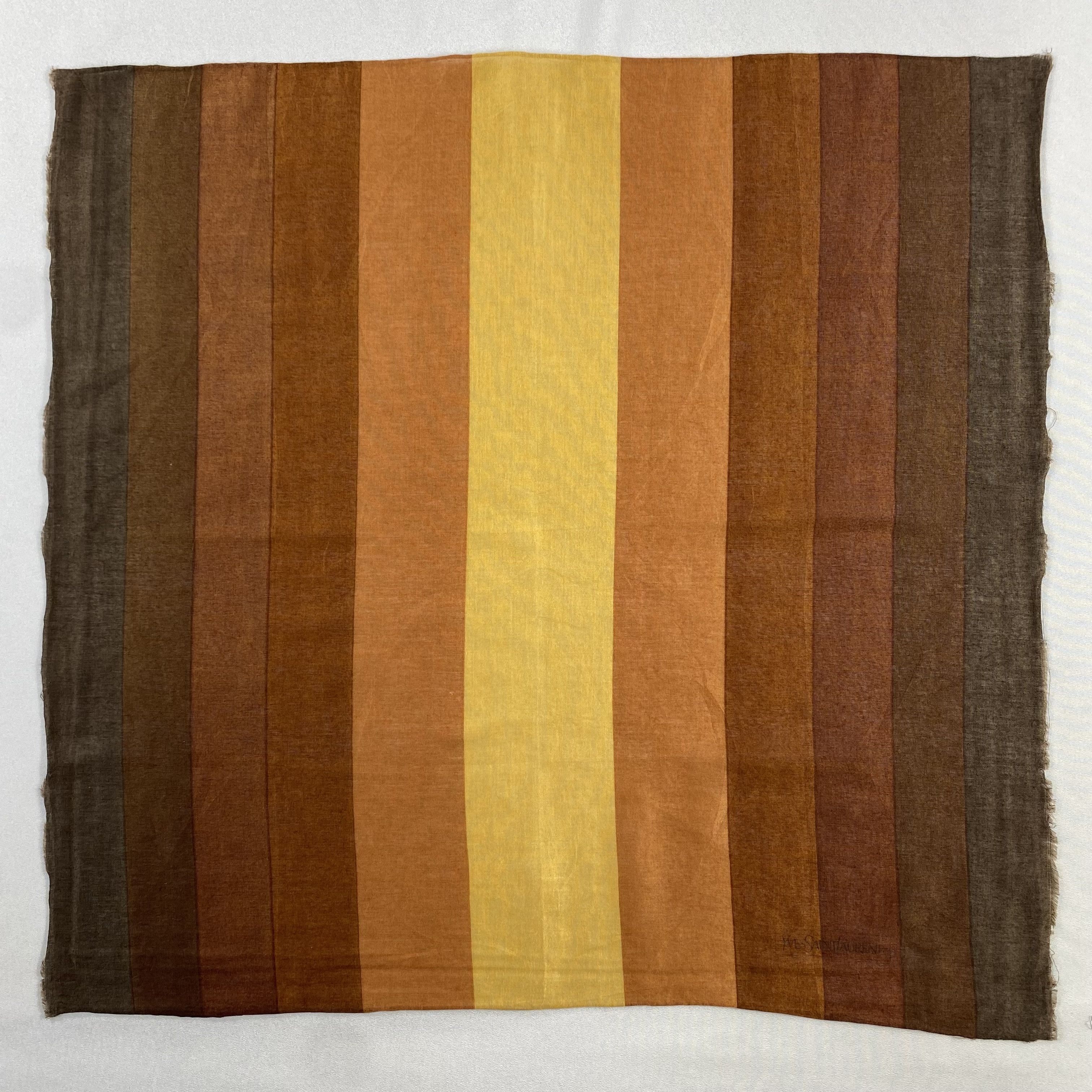 Vintage Yves Saint Laurent Handkerchief / Neckerchief-P1096 Size ONE SIZE - 1 Thumbnail