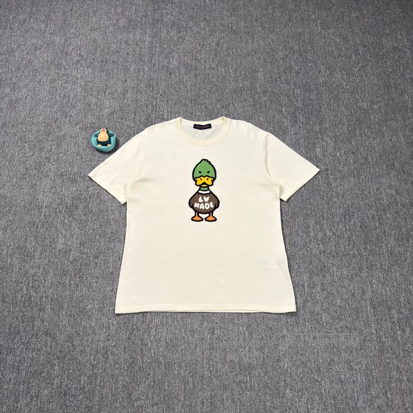 Louis Vuitton LV Nigo Collaboration Duck Print T-Shirt. Size US XL / EU 56 / 4 - 1 Thumbnail