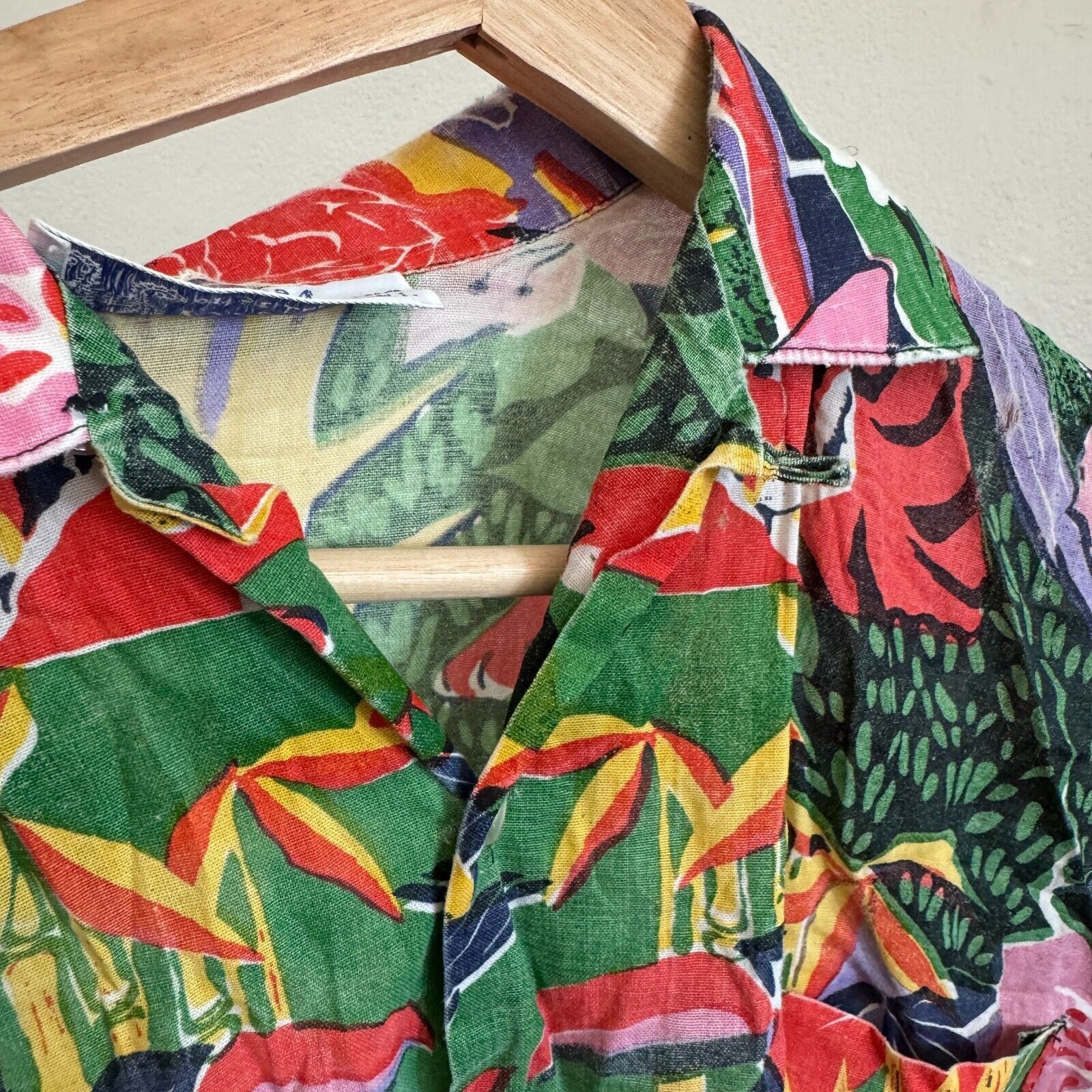 Vintage Vintage Bagshaws Of St Lucia Hawaiian Shirt Men's L Tropical Size US L / EU 52-54 / 3 - 12 Thumbnail