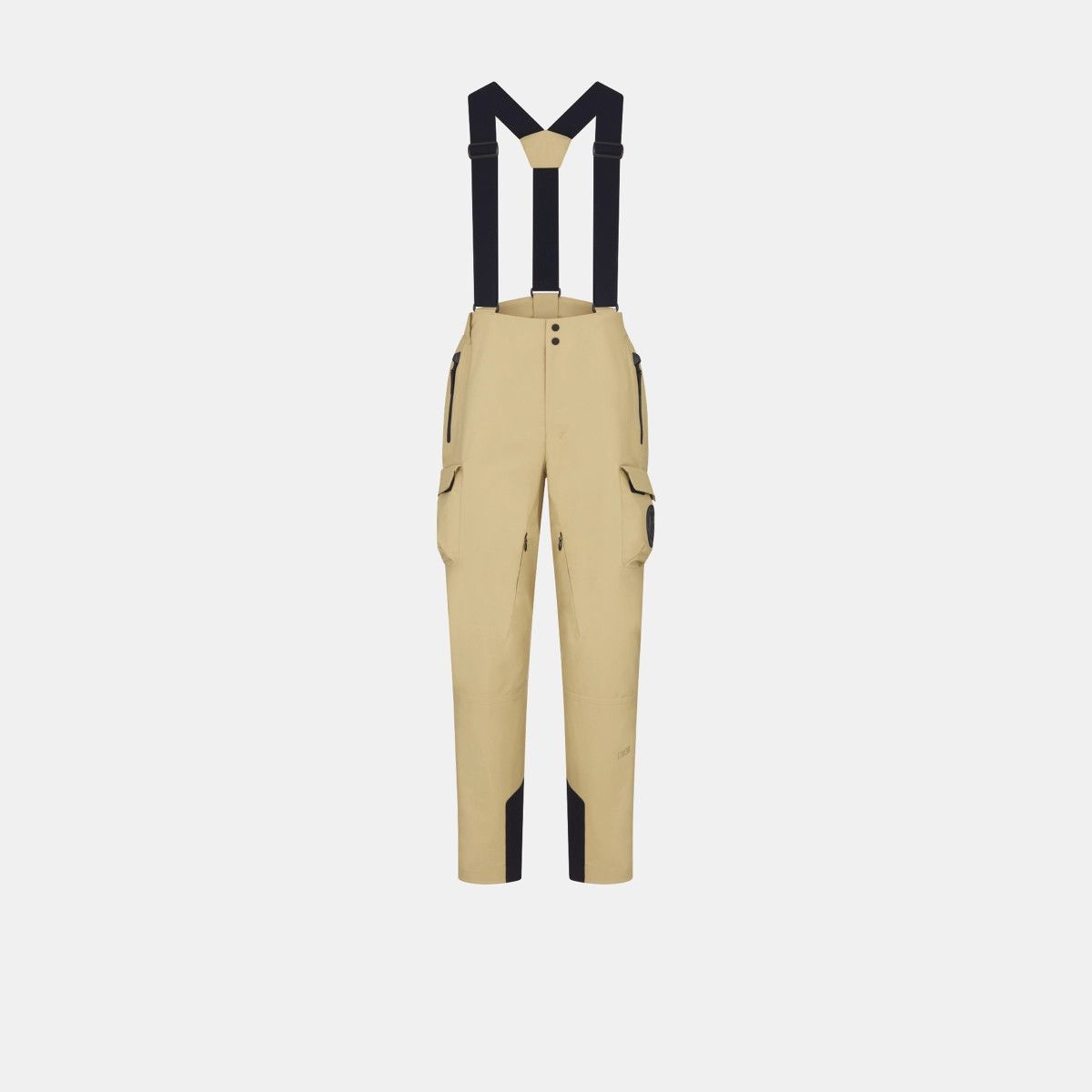 o1bcso1str0125 Ski Pants With Suspenders in Beige