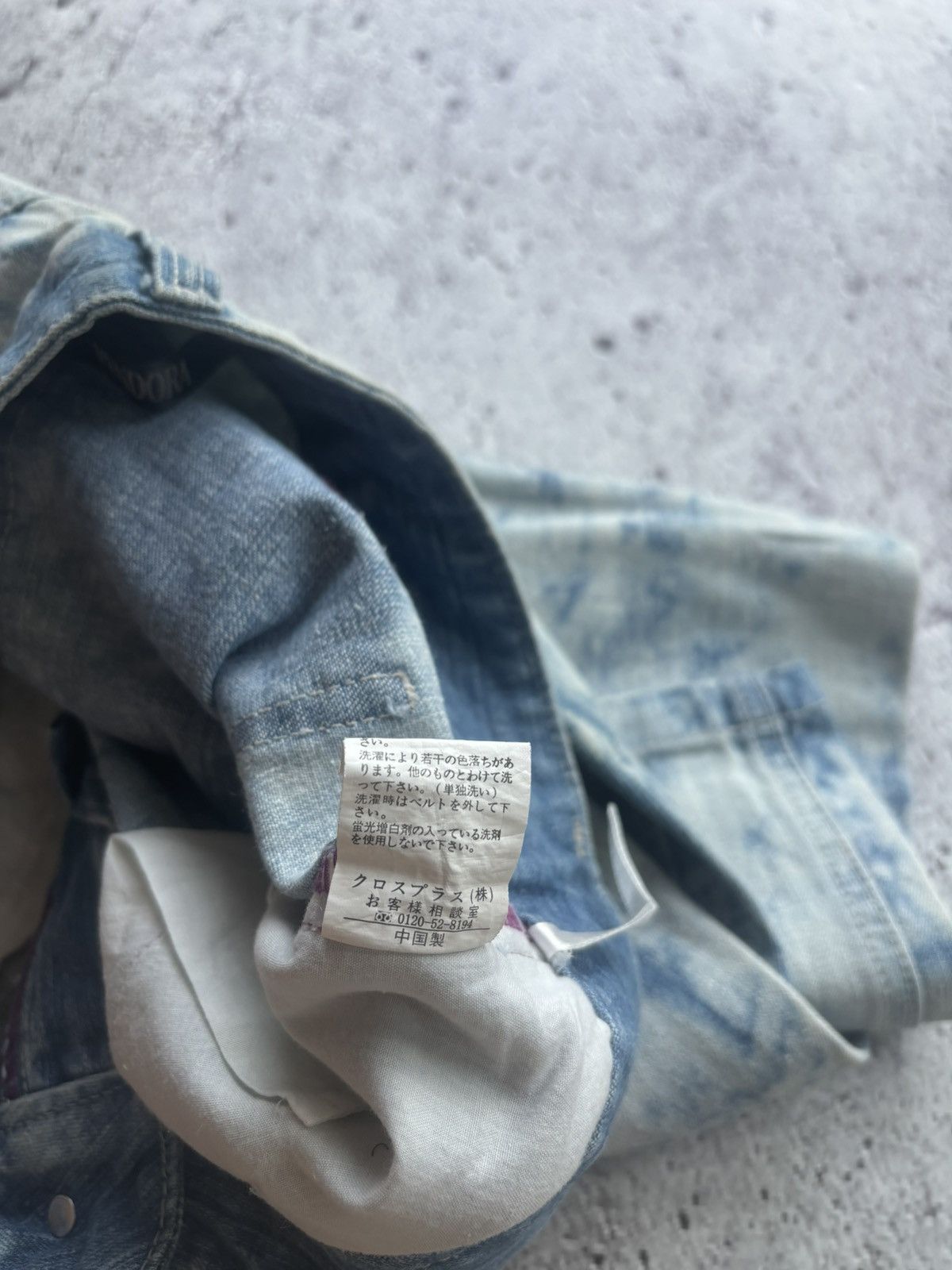 Hysteric Glamour Distressed denim pendora ifsixwasnine punk style Size US 31 - 8 Thumbnail