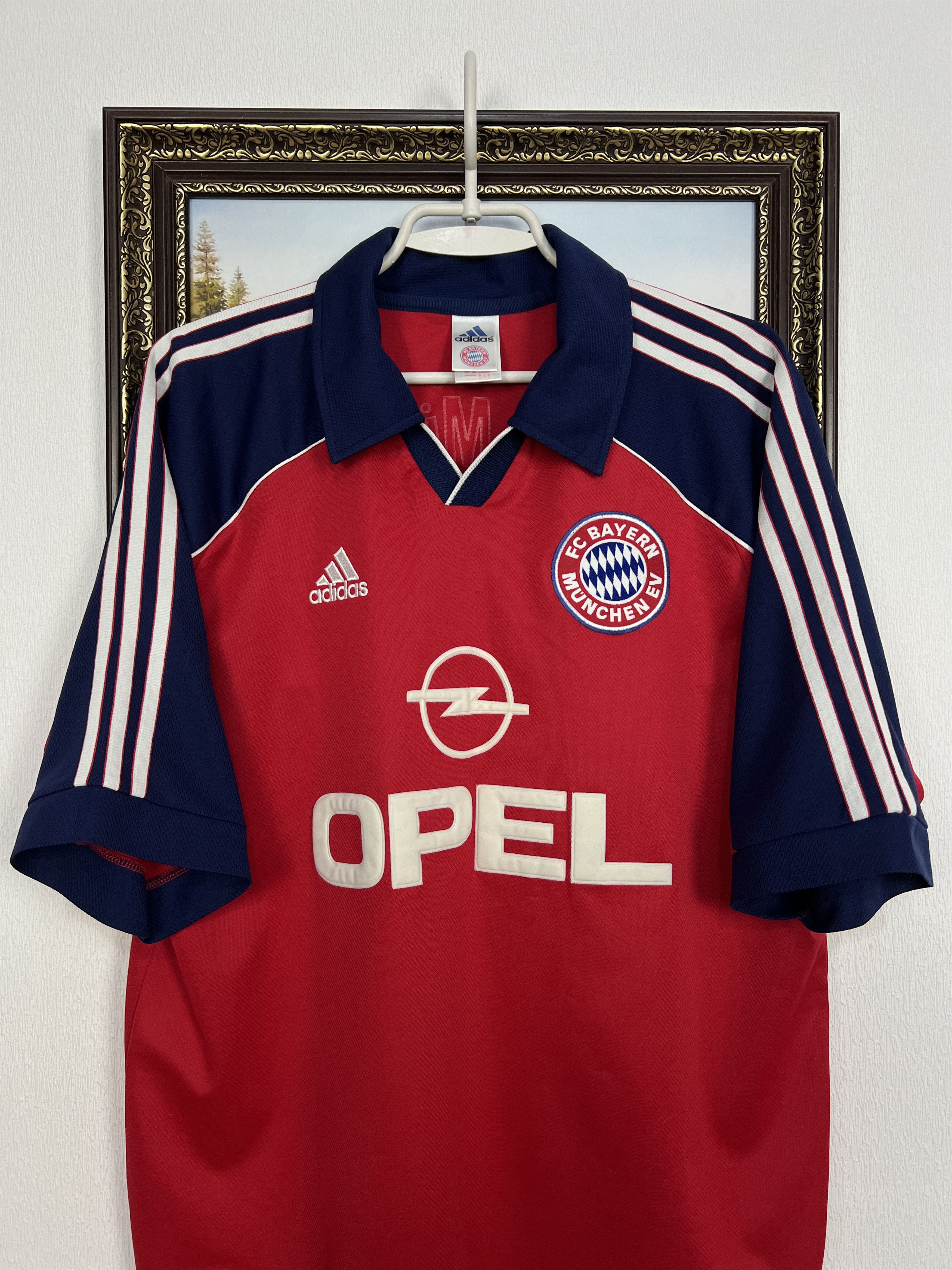Adidas Bayern Munich Home football shirt 1999 Soccer Adidas Size US L / EU 52-54 / 3 - 2 Thumbnail