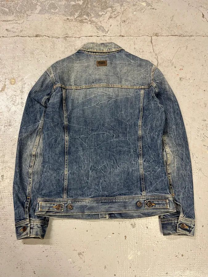 Dolce & Gabbana 2000s Dolce & Gabbana Raw Blue Denim Jacket Size US M / EU 48-50 / 2 - 8 Thumbnail