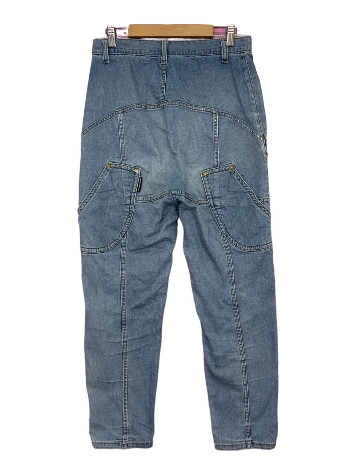 Issey Miyake × mercibeaucoup Mercibeacoup Drop Crotch Pants by Issey Miyake (AD25) Size US 28 / EU 44 - 2 Thumbnail