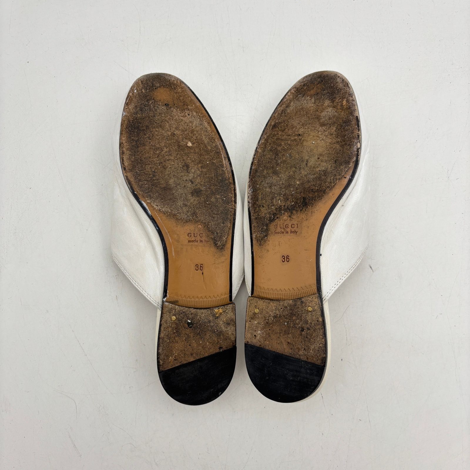 Gucci Gucci Princetown Horsebit Leather Mules Loafers Women's 36 Size US 6 / IT 36 - 8 Thumbnail