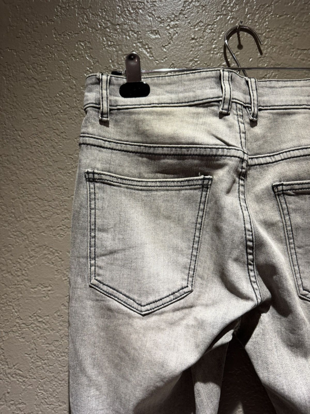 Crysp Denim Crysp Denim Skinny Slim Biker Rocker Denim Aged Wash 30 Size US 30 / EU 46 - 11 Thumbnail