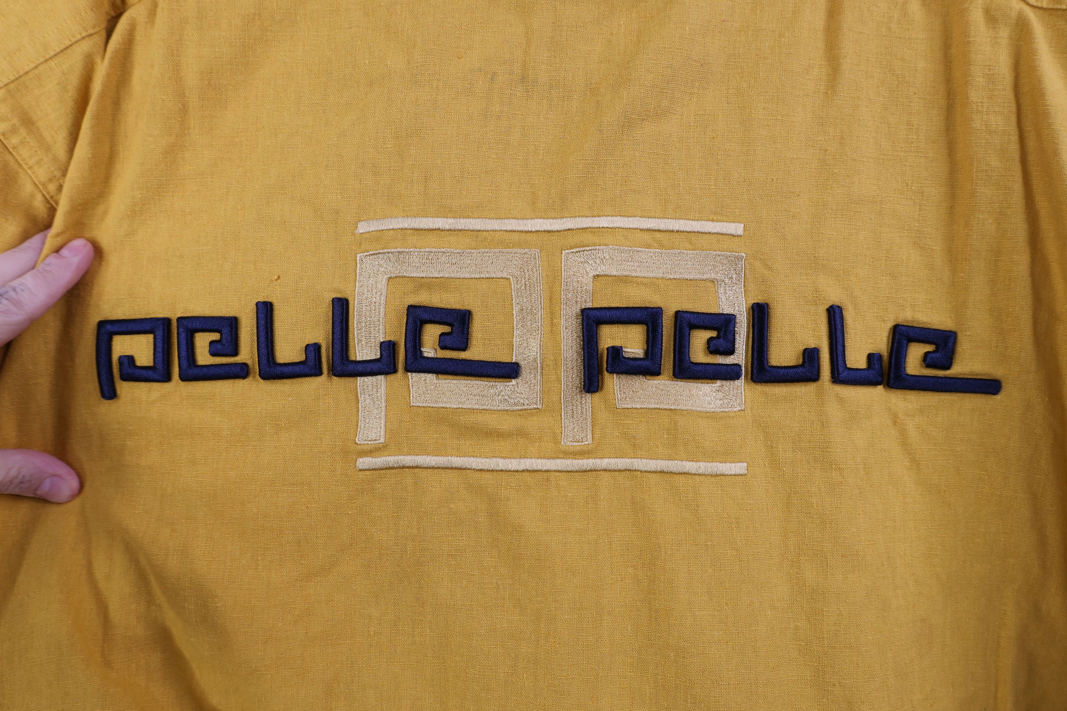 Pelle Pelle Vintage 90s Pelle Pelle Spell Baggy Collared Button Shirt Size US XL / EU 56 / 4 - 11 Thumbnail