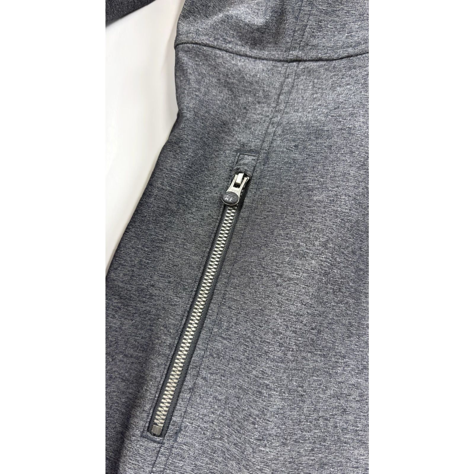 Vintage REI Jacket Womens XS Gray Hooded Full Zip Softshell Outdoor Hiking Fleece Lined Size XS / US 0-2 / IT 36-38 - 3 Thumbnail