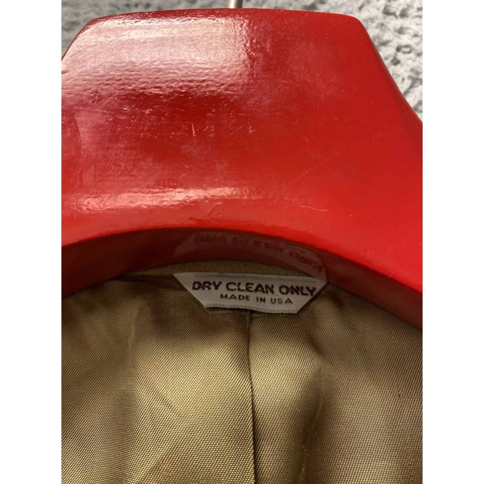 Bill Blass VINTAGE Bill Bass Men's Blazer Jacket 48 Tan Camel Hair Single-Breasted 2-Button Formal Casual Sport Size 48R - 2 Thumbnail