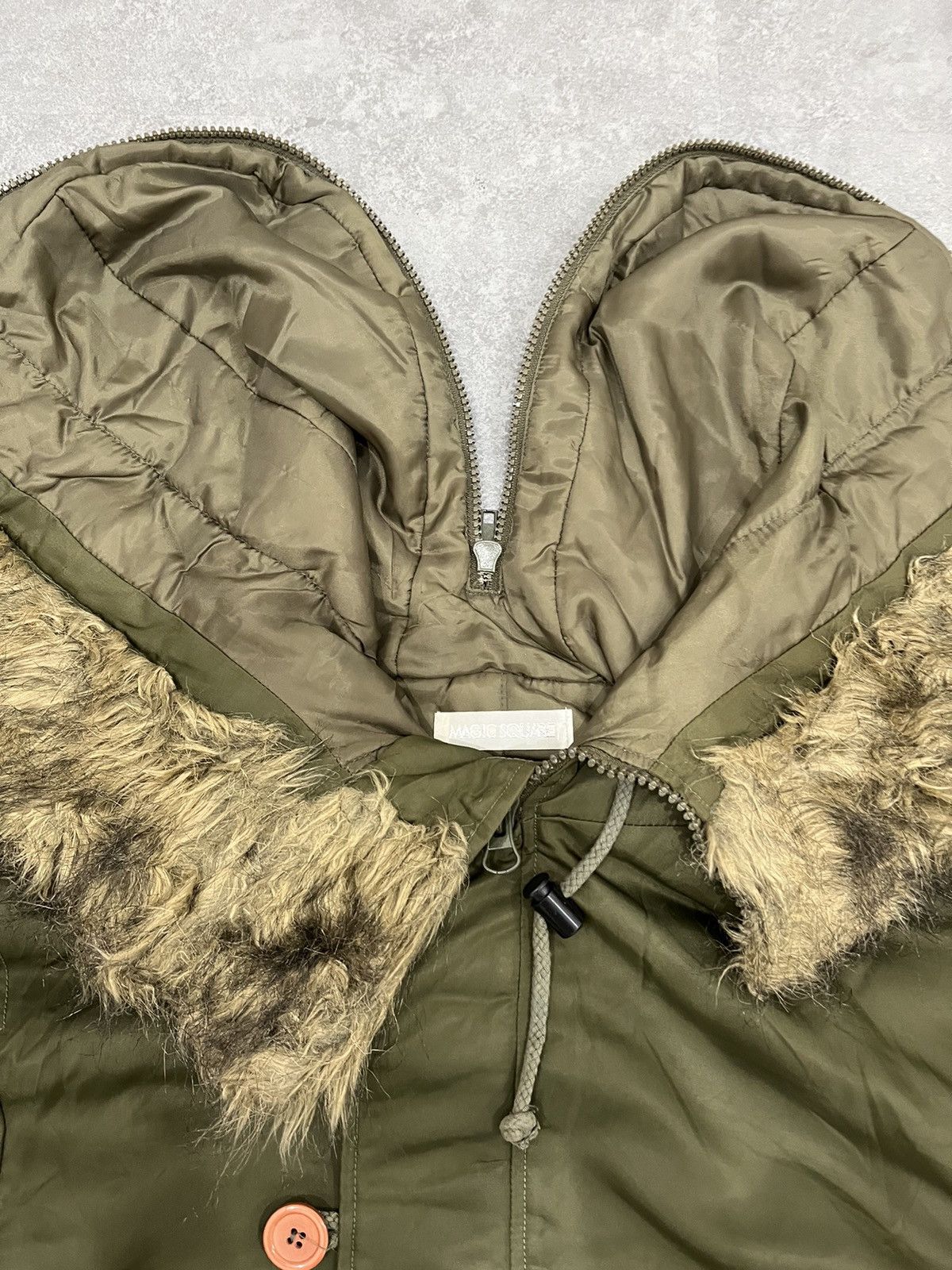 If Six Was Nine × Japanese Brand × Le Grande Bleu (L.G.B.) 2000s G.O.A Bono Style N3B Type Parka Faux Fur Jacket Size US M / EU 48-50 / 2 - 9 Thumbnail