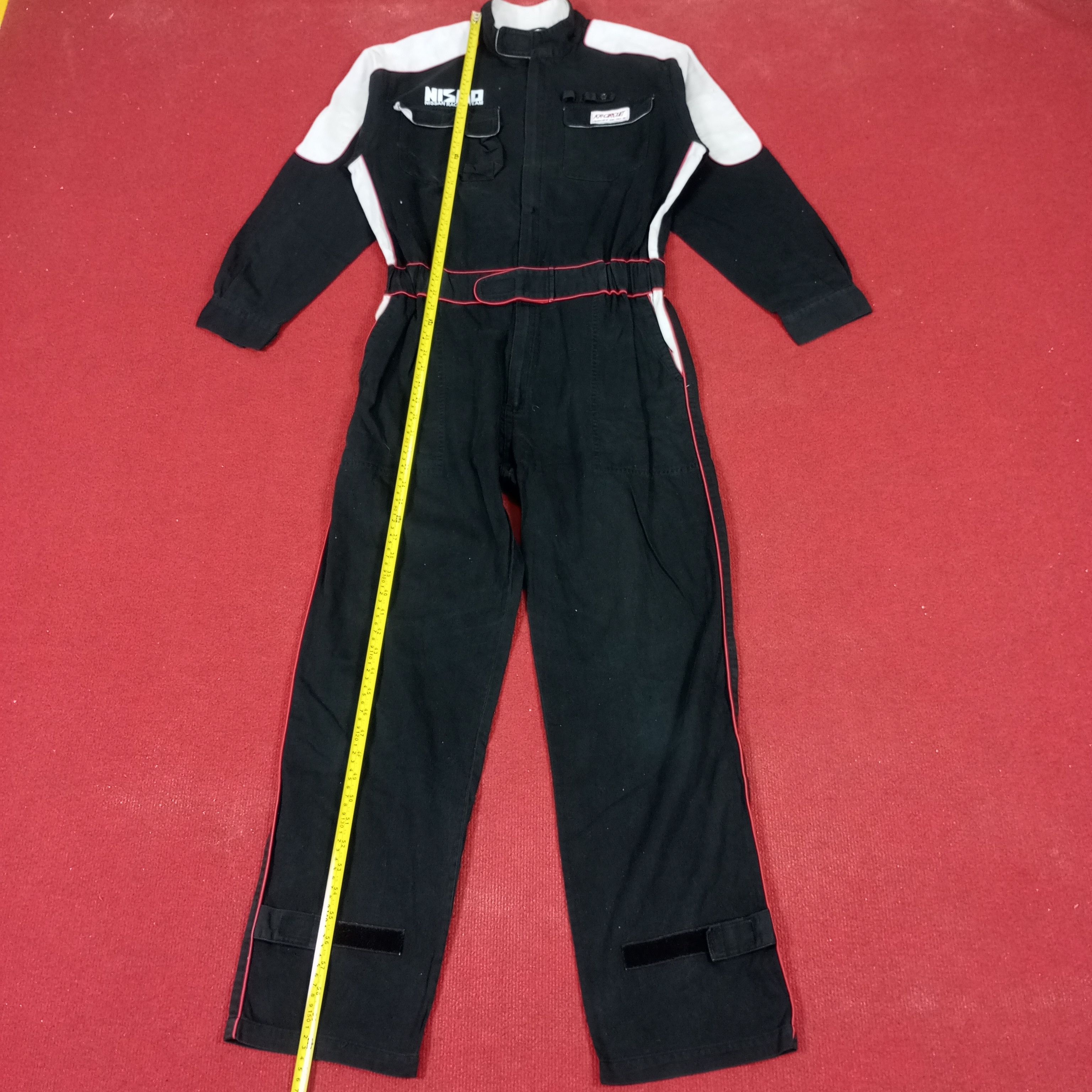 Japanese Brand × Vintage Nismo Nissan Racing Team Workwear Custom Art Coverall Jacket Size US M / EU 48-50 / 2 - 7 Thumbnail