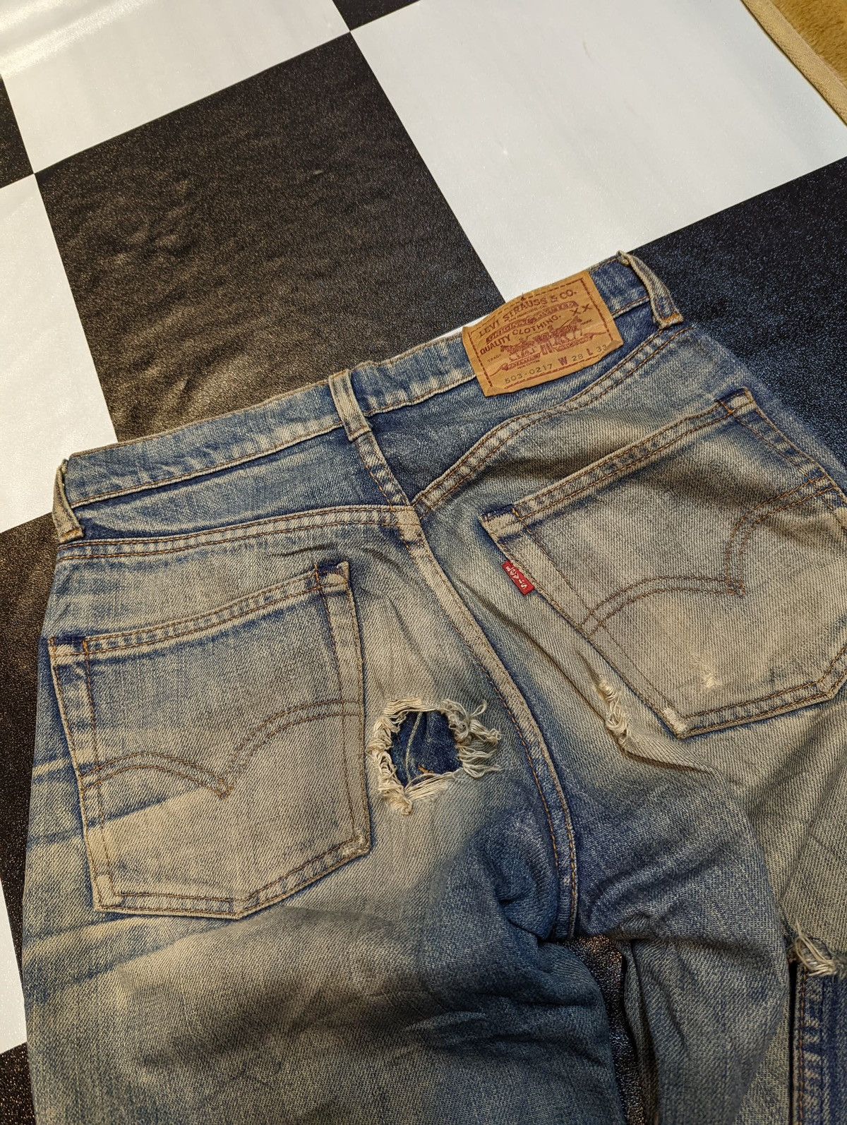 Levi's Levi’s 503 Denim Destress Size US 29 - 6 Thumbnail