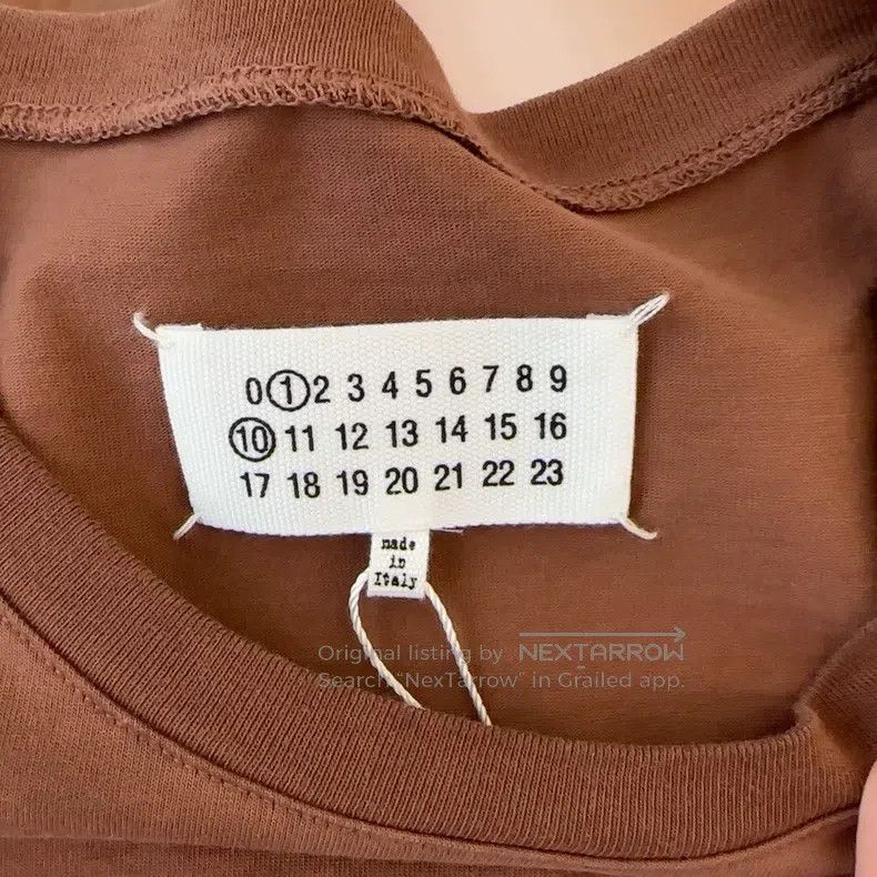Maison Margiela Maison Margiela Brown short sleeves Size US M / EU 48-50 / 2 - 2 Thumbnail